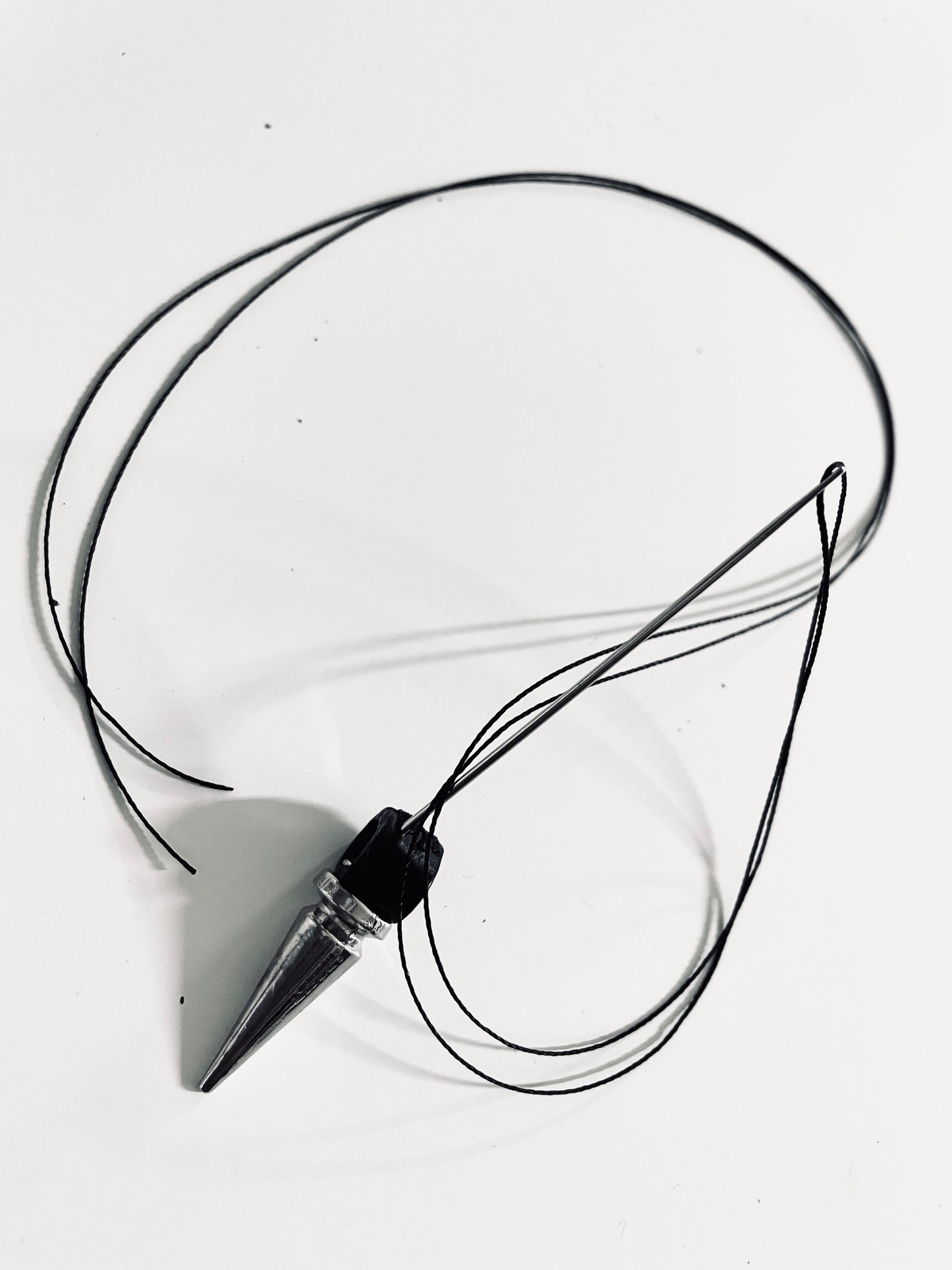 PK2 Pearl Spike Necklace Choker Limited Edition Handcrafted - MEKERA STUDIOS