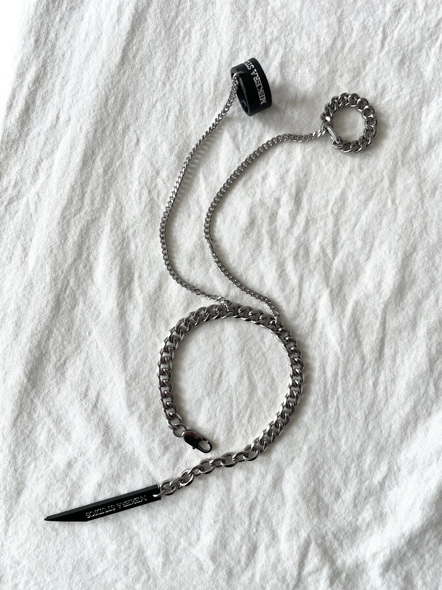 RC3 Chain Rings + Bracelet Limited Collection bodychain - MEKERA STUDIOS