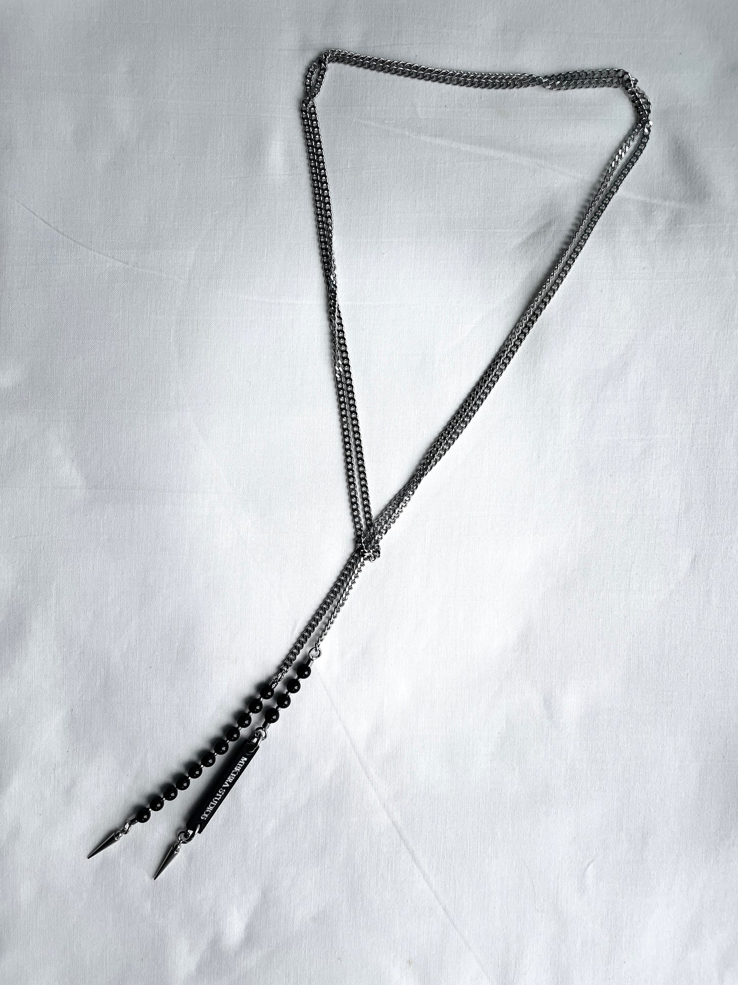Collection { J } Onyx Necklace J-2 - MEKERA STUDIOS