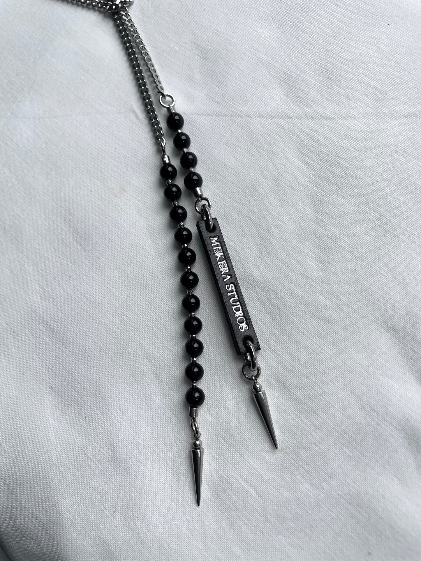 Collection { J } Onyx Necklace J-2 - MEKERA STUDIOS