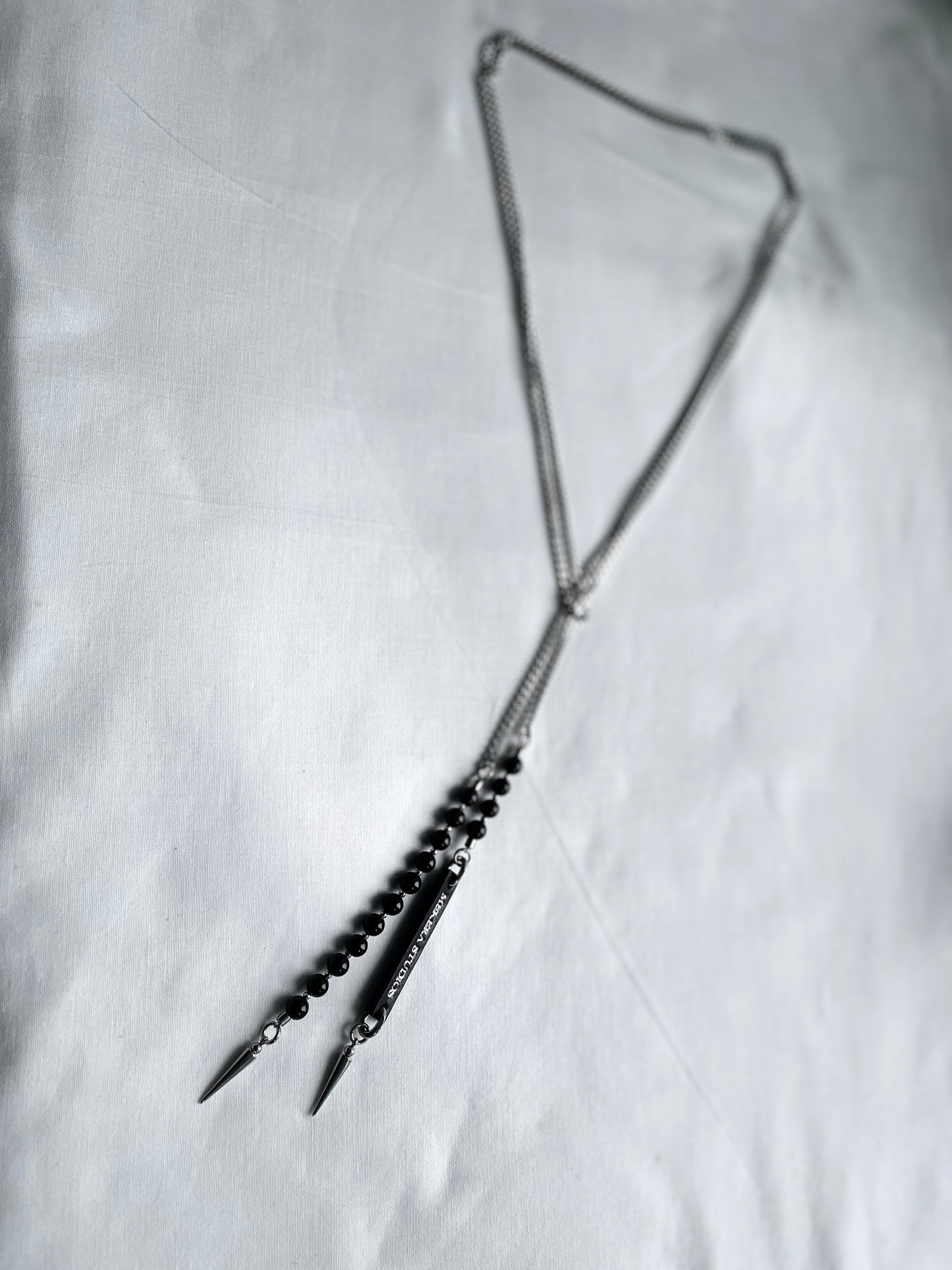 Collection { J } Onyx Necklace J-2 - MEKERA STUDIOS