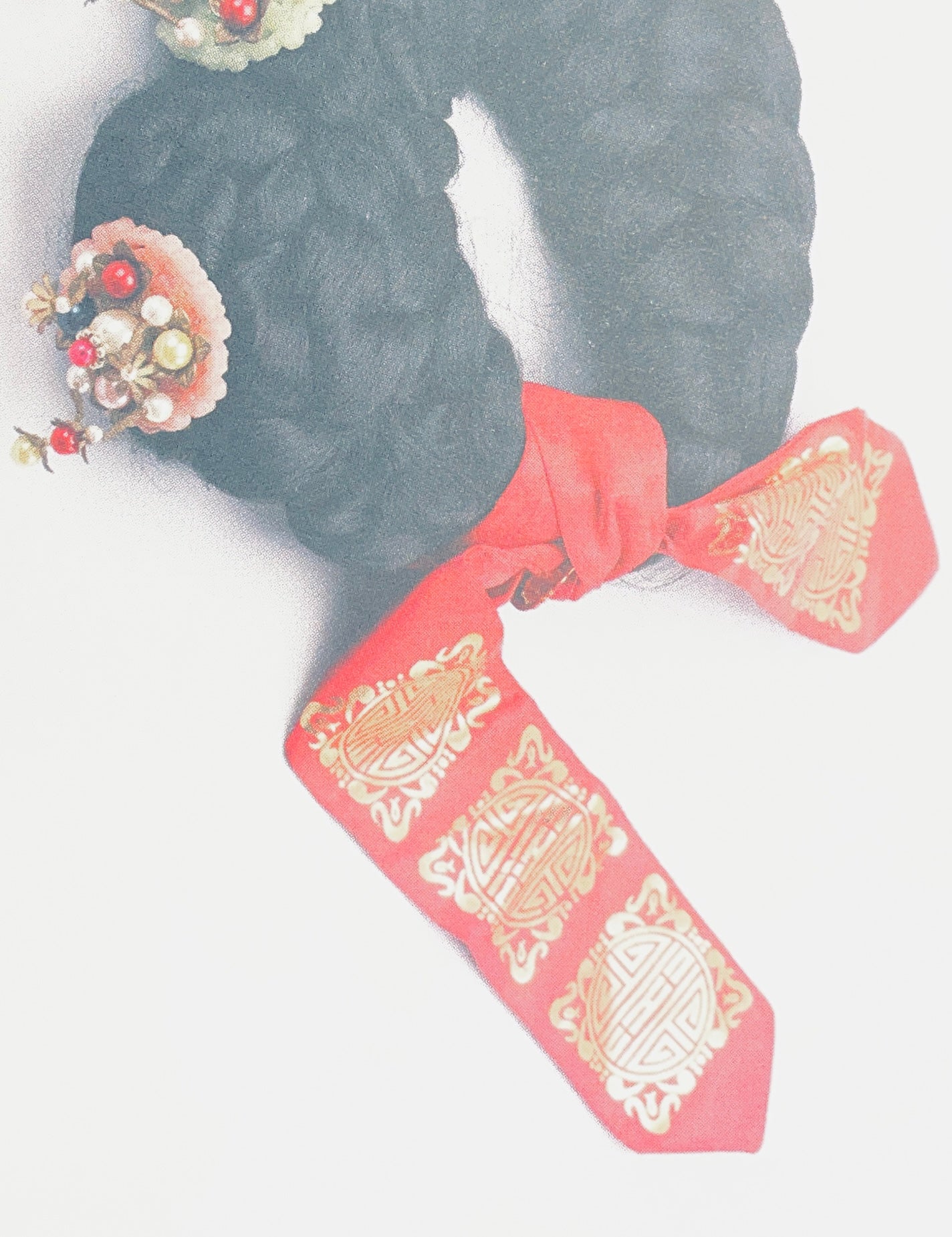 Korean Punk Keychain Daenggi-1, Handcrafted Norigae knot Pants chain, limited edition by artisans ー MEKERA STUDIOS