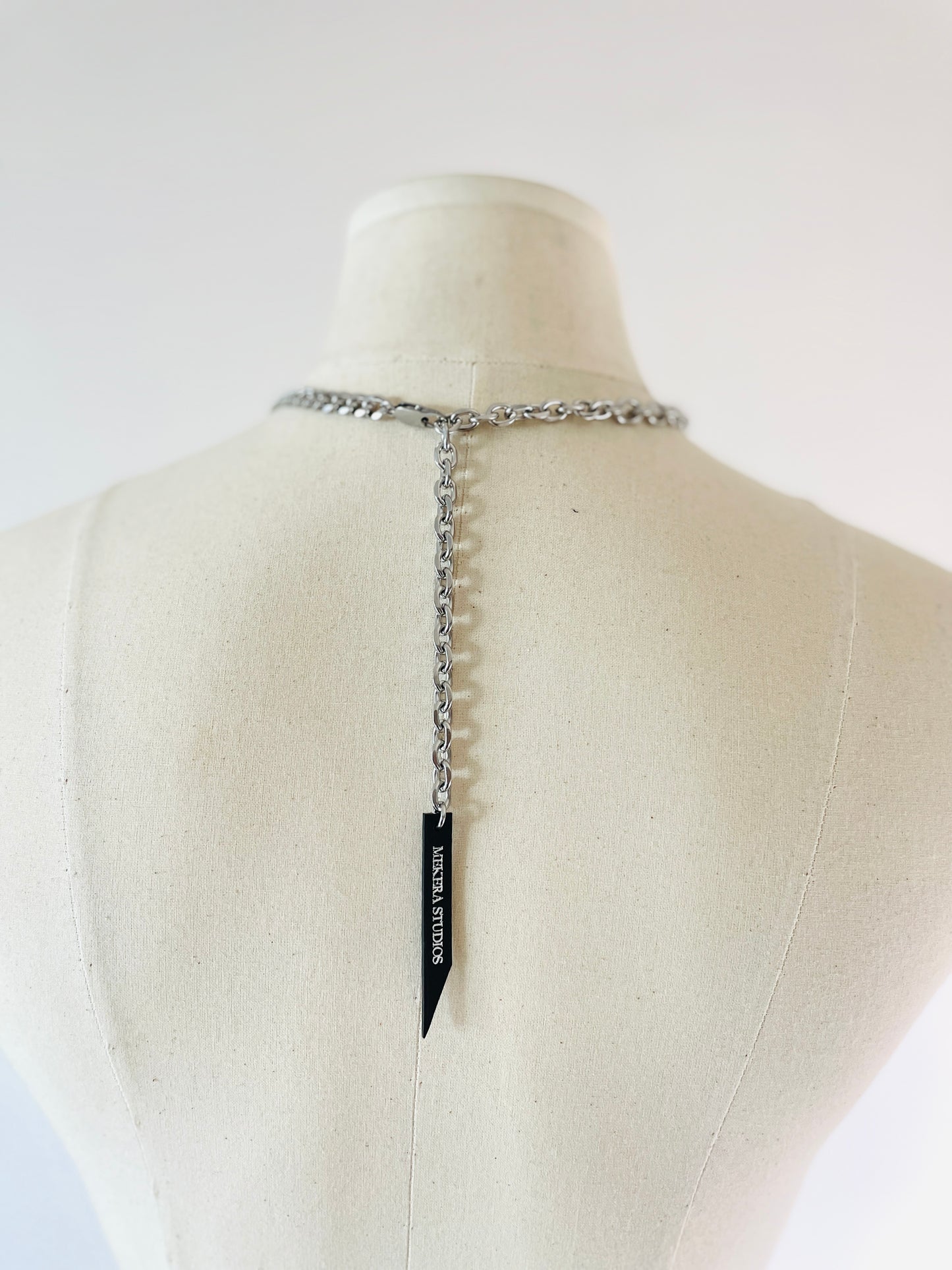 RTB-N3 Gold Mix Chain Necklace Must have Chunky chain - MEKERA STUDIOS