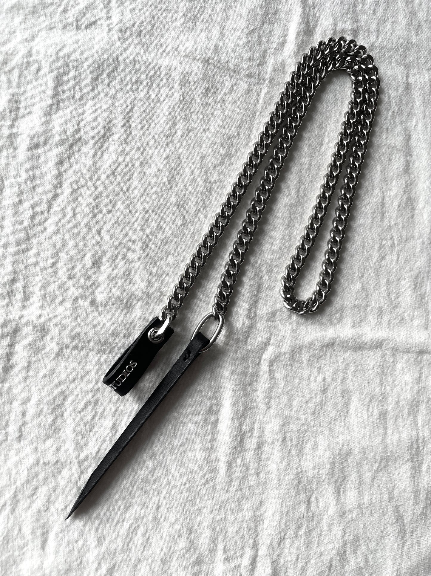 Wings9 - SOAR collection Leather Chain Necklace Limited Edition Handcrafted - MEKERA STUDIOS