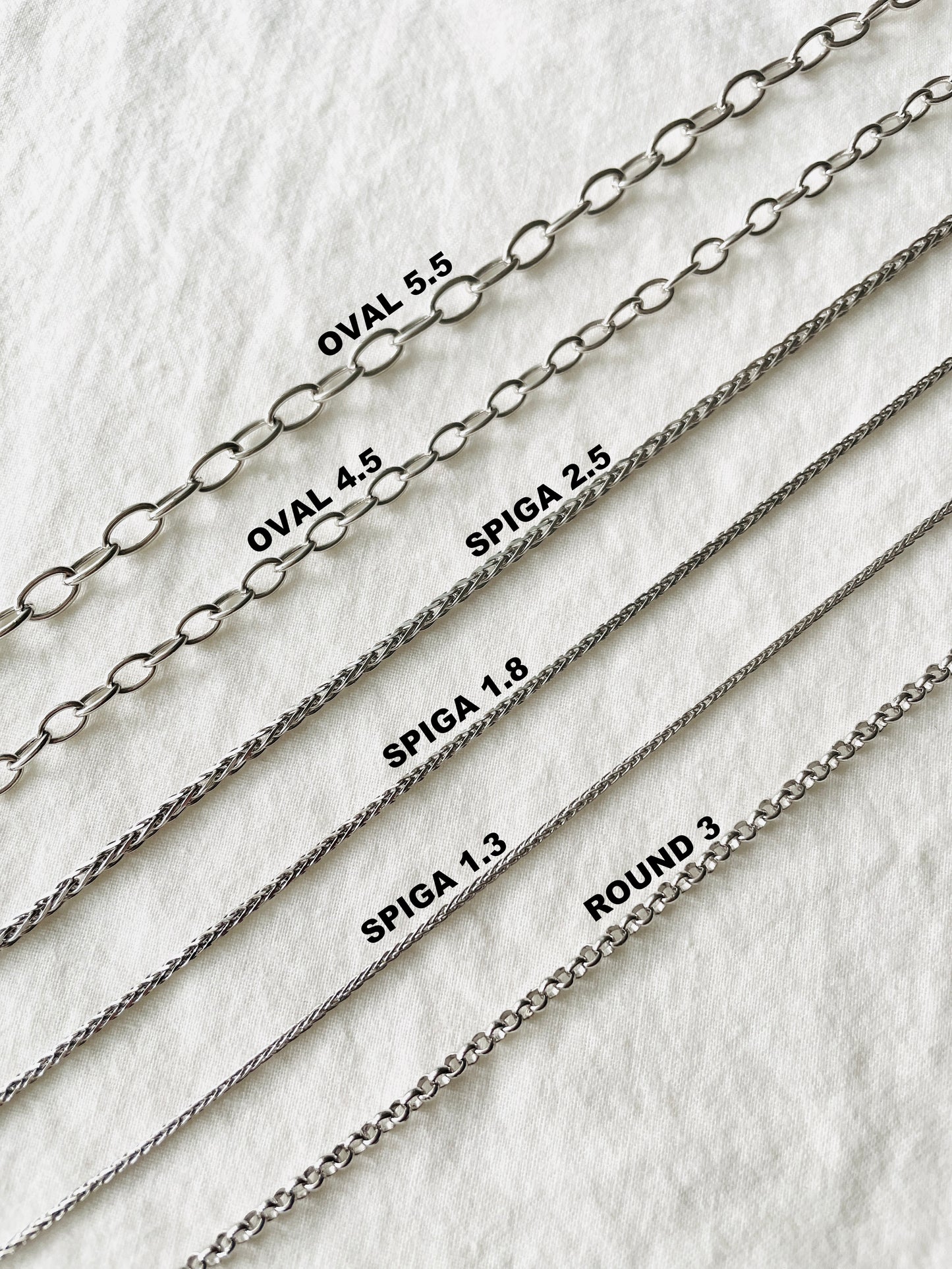 925 Sterling Silver Chain Necklace, Minimalist Everyday Layering Jewelry