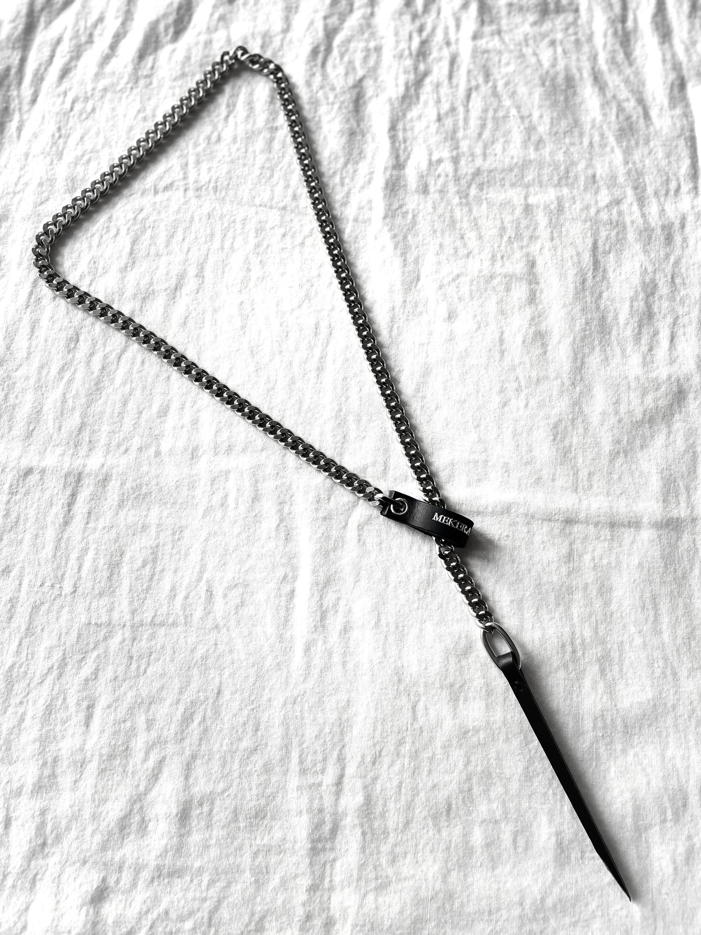 Wings9 - SOAR collection Leather Chain Necklace Limited Edition Handcrafted - MEKERA STUDIOS