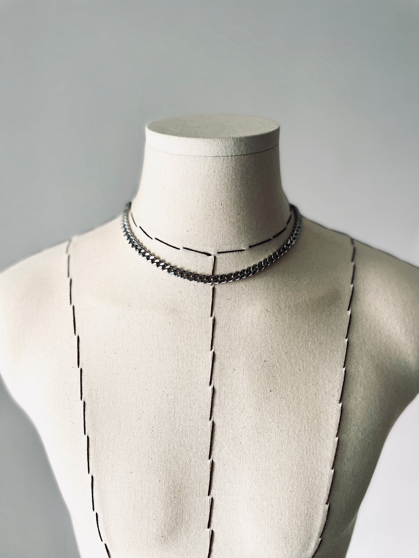 SCB1 Necklace Long chain Choker - MEKERA STUDIOS