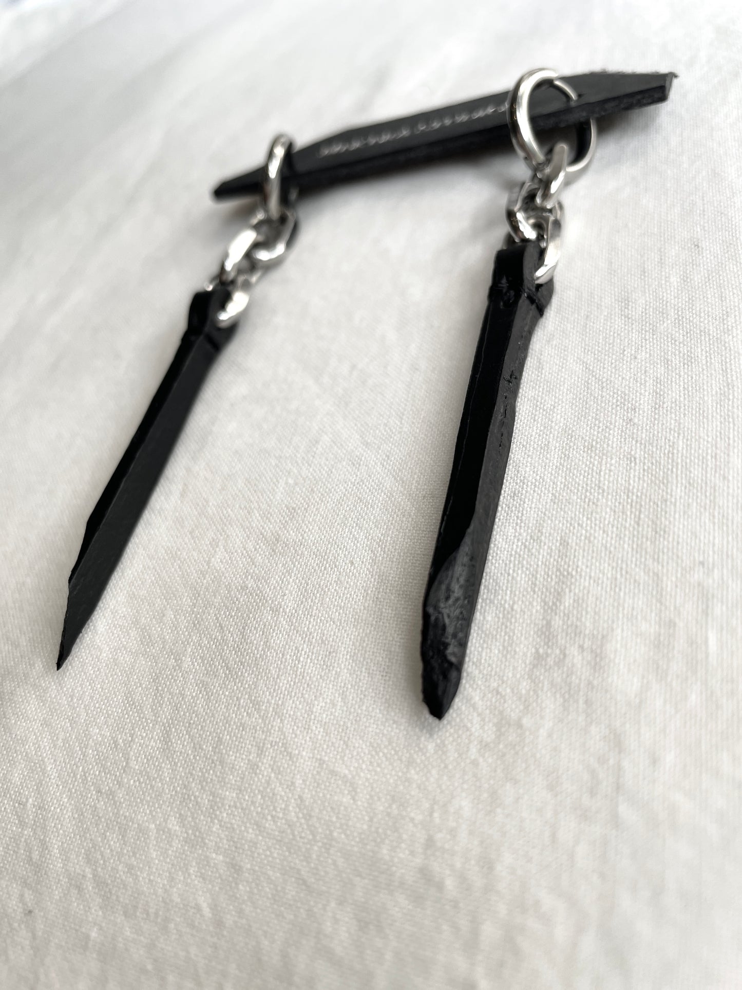 Wings15 Leather Earrings -MEKERA STUDIOS