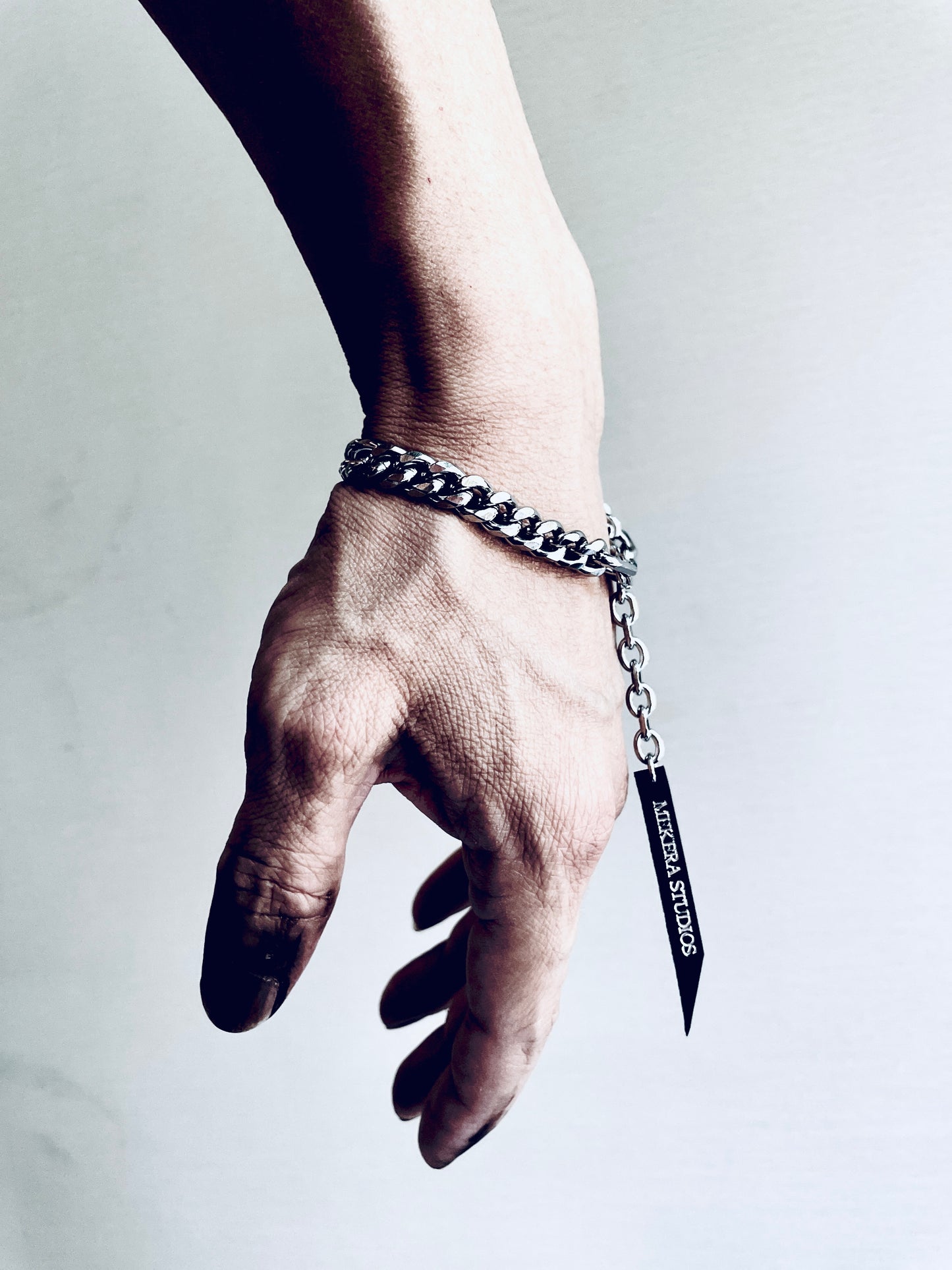 RTB-B2 Chain Bracelet Must have Chunky gold chain link heavy - Ready to basic collection - MEKERA STUDIOS