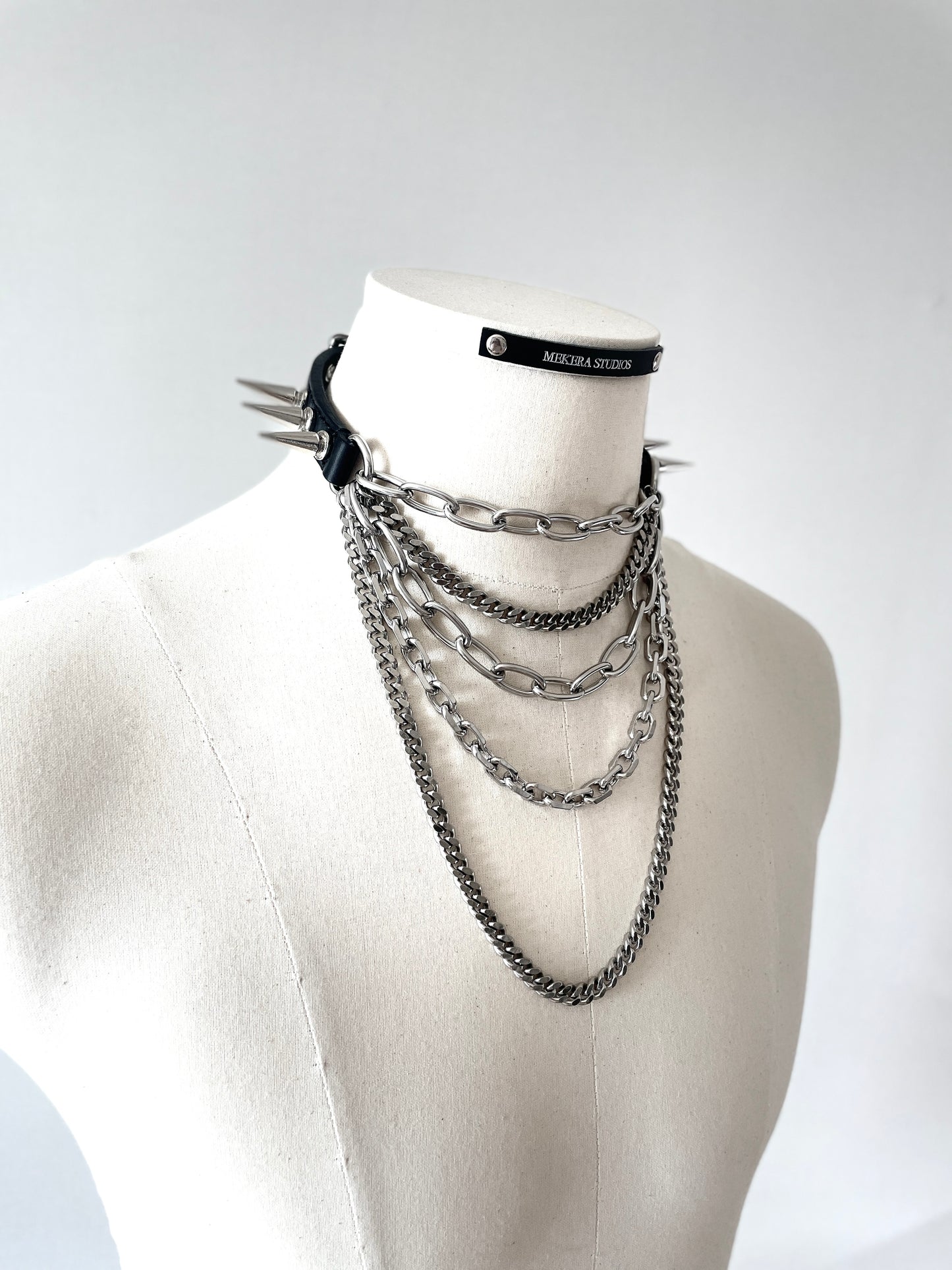 LX6-SPIKES The Choker - MEKERA STUDIOS