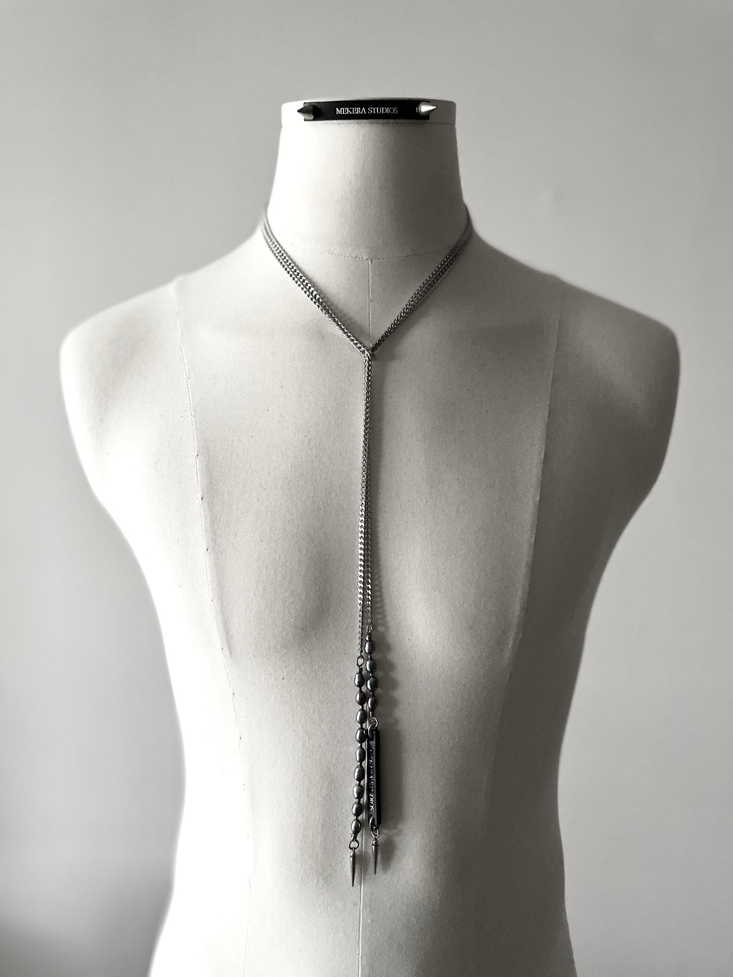 Collection { J } True Pearl Necklace J-1 - MEKERA STUDIOS