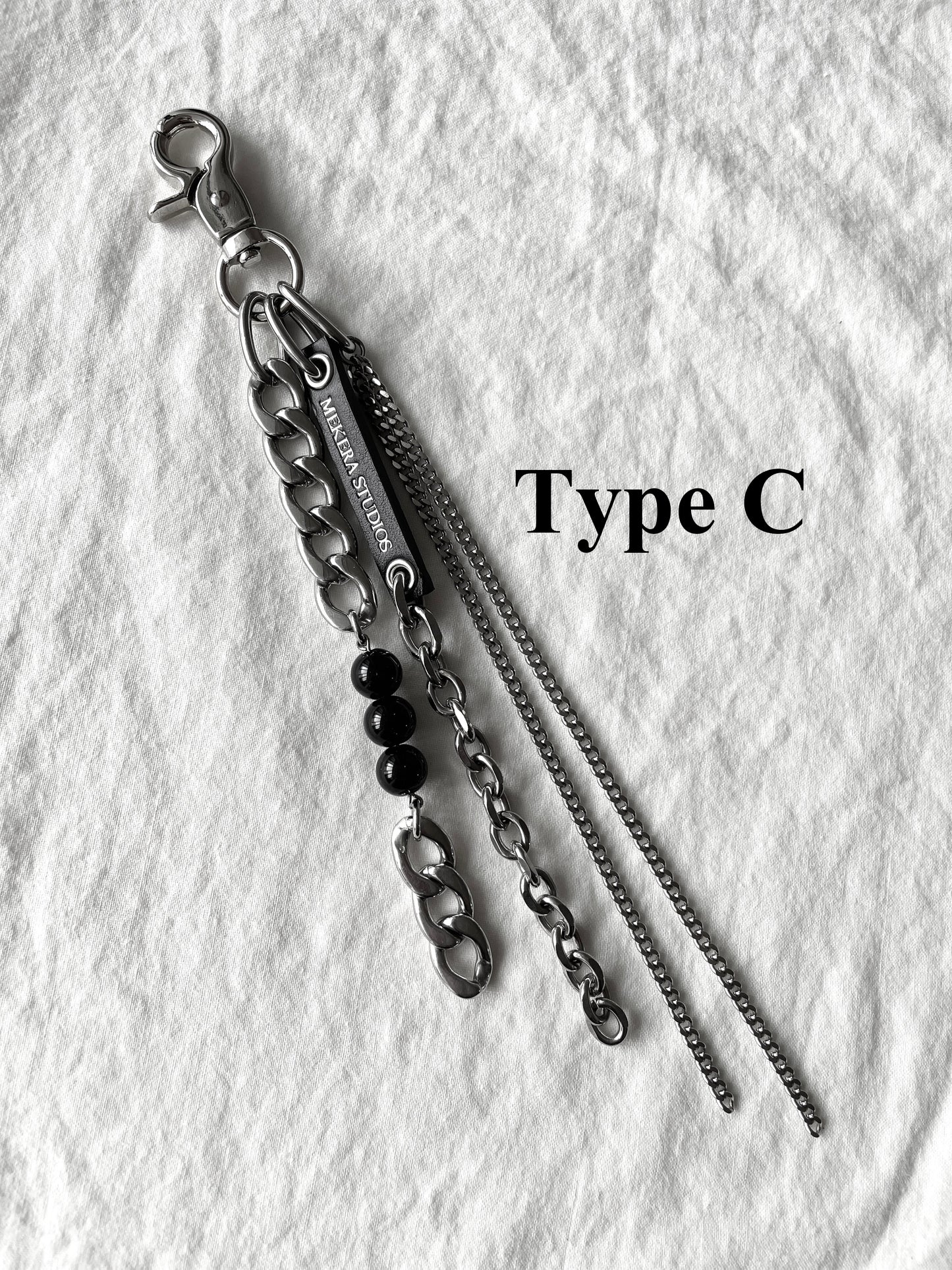 Handcrafted Keychain C-2 limited edition by artisans ー MEKERA STUDIOS