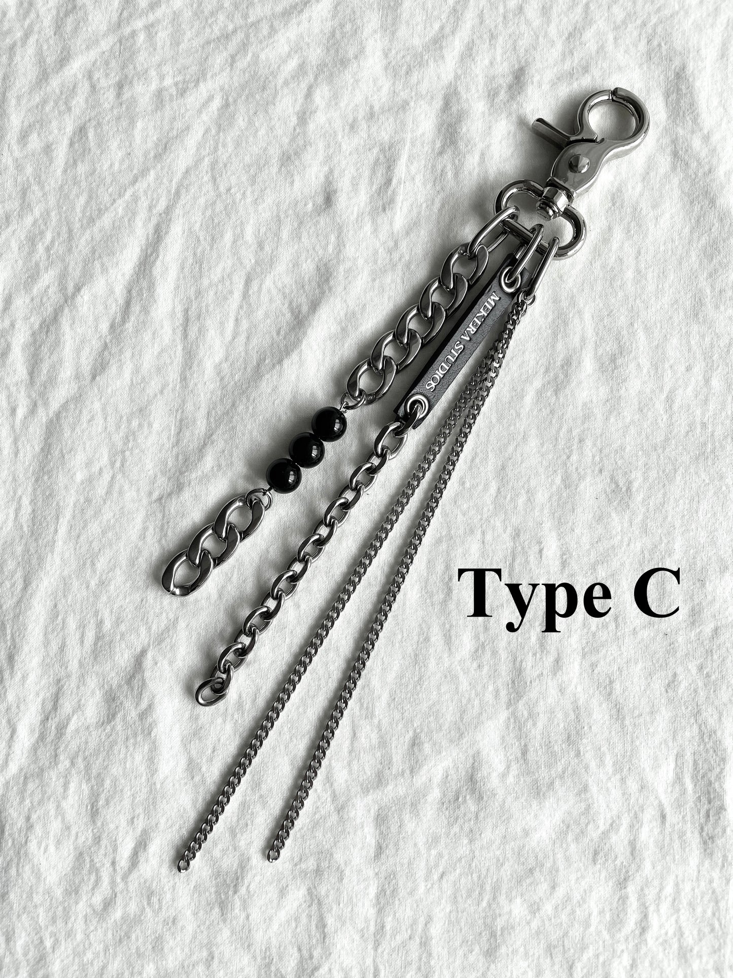 Handcrafted Keychain C-2 limited edition by artisans ー MEKERA STUDIOS