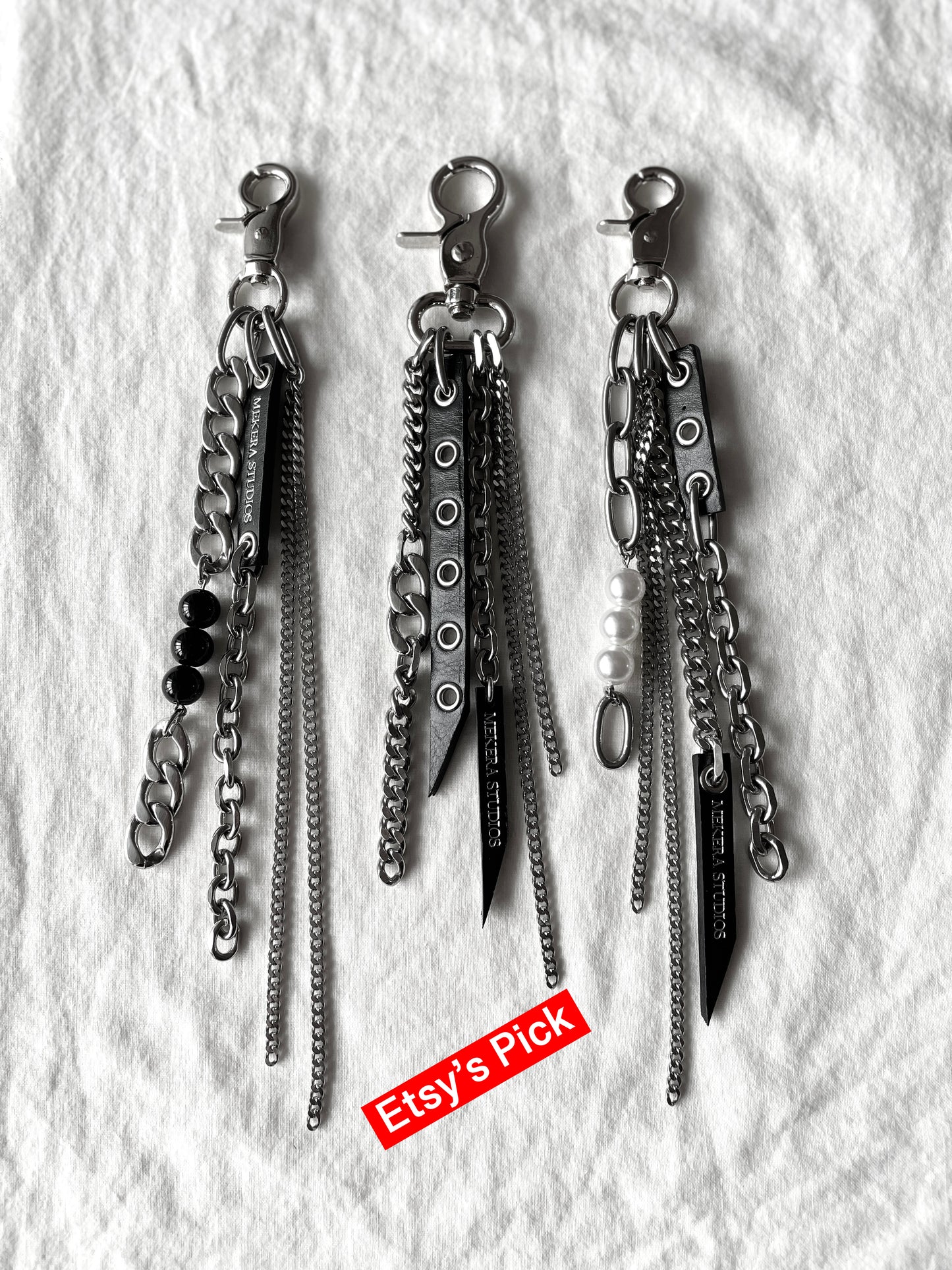 Handcrafted Keychain C-2 limited edition by artisans ー MEKERA STUDIOS