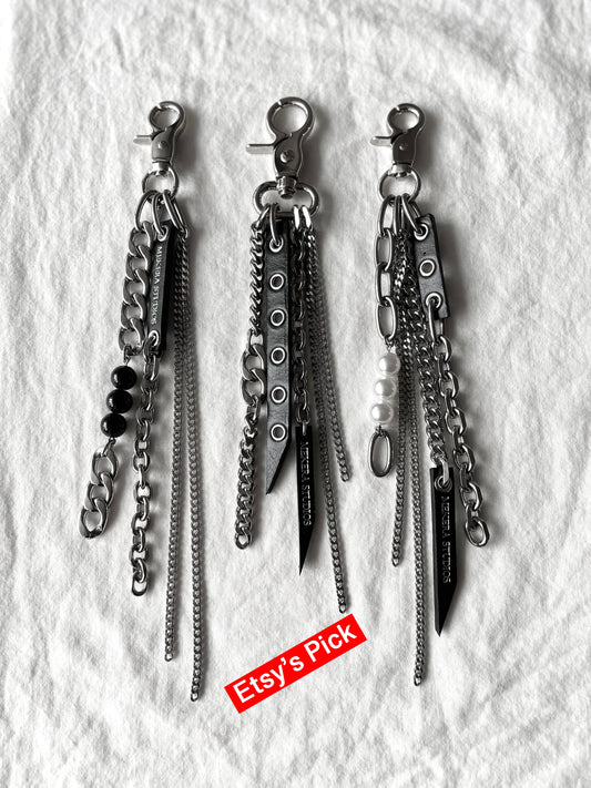 Handcrafted Keychain C-2 limited edition by artisans ー MEKERA STUDIOS