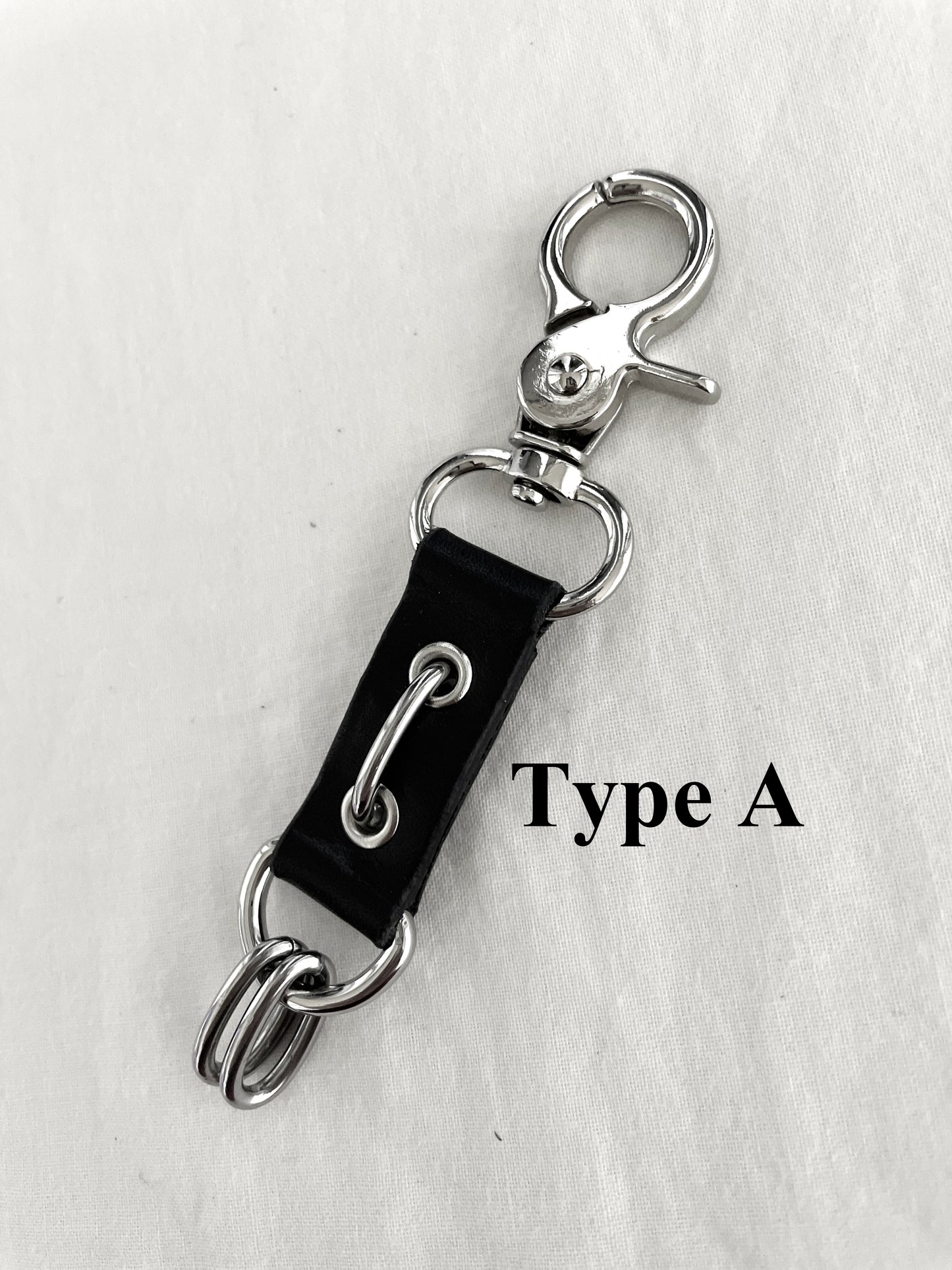 Handcrafted Leather Keychain C-4 limited edition by artisans ー MEKERA STUDIOS