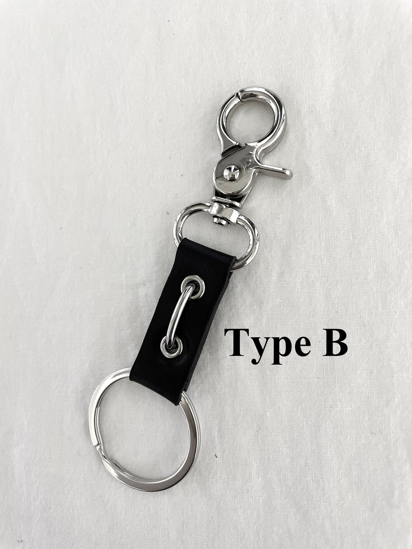 Handcrafted Leather Keychain C-4 limited edition by artisans ー MEKERA STUDIOS