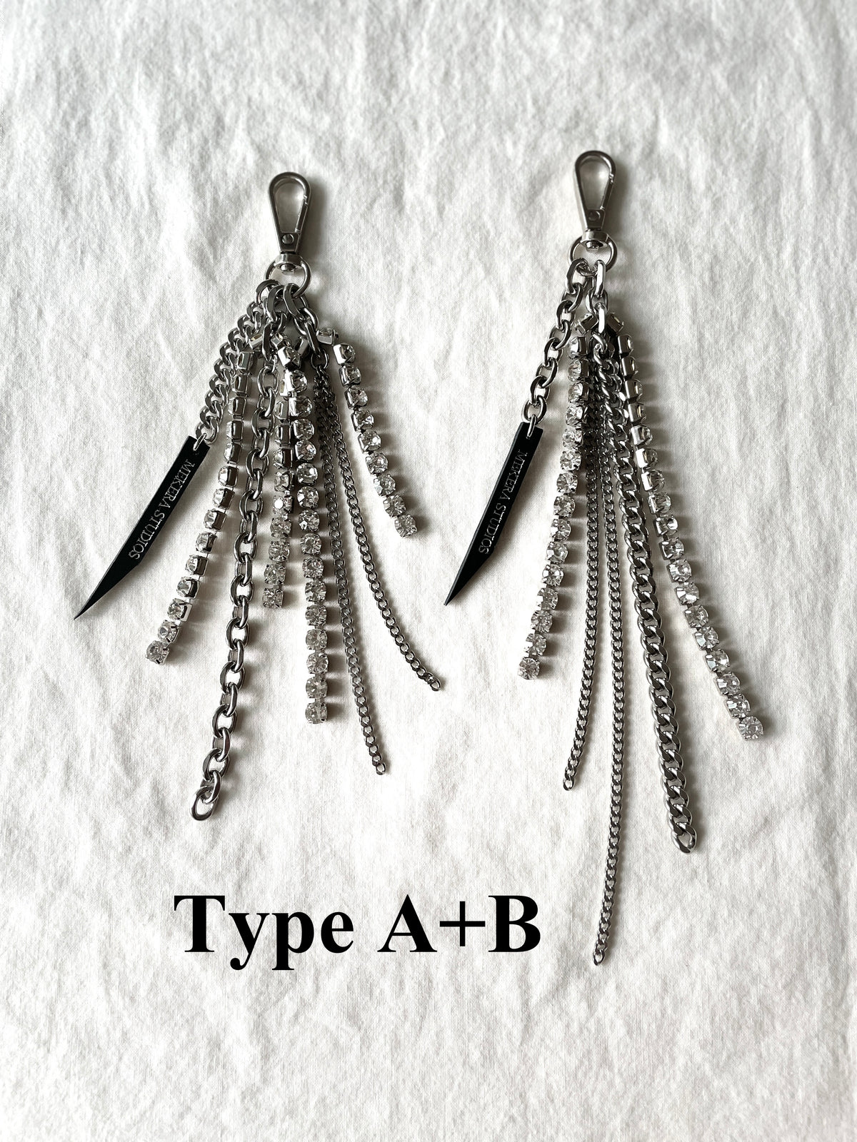 Handcrafted Punk Pants Chain C-5 limited edition by artisans ー MEKERA STUDIOS