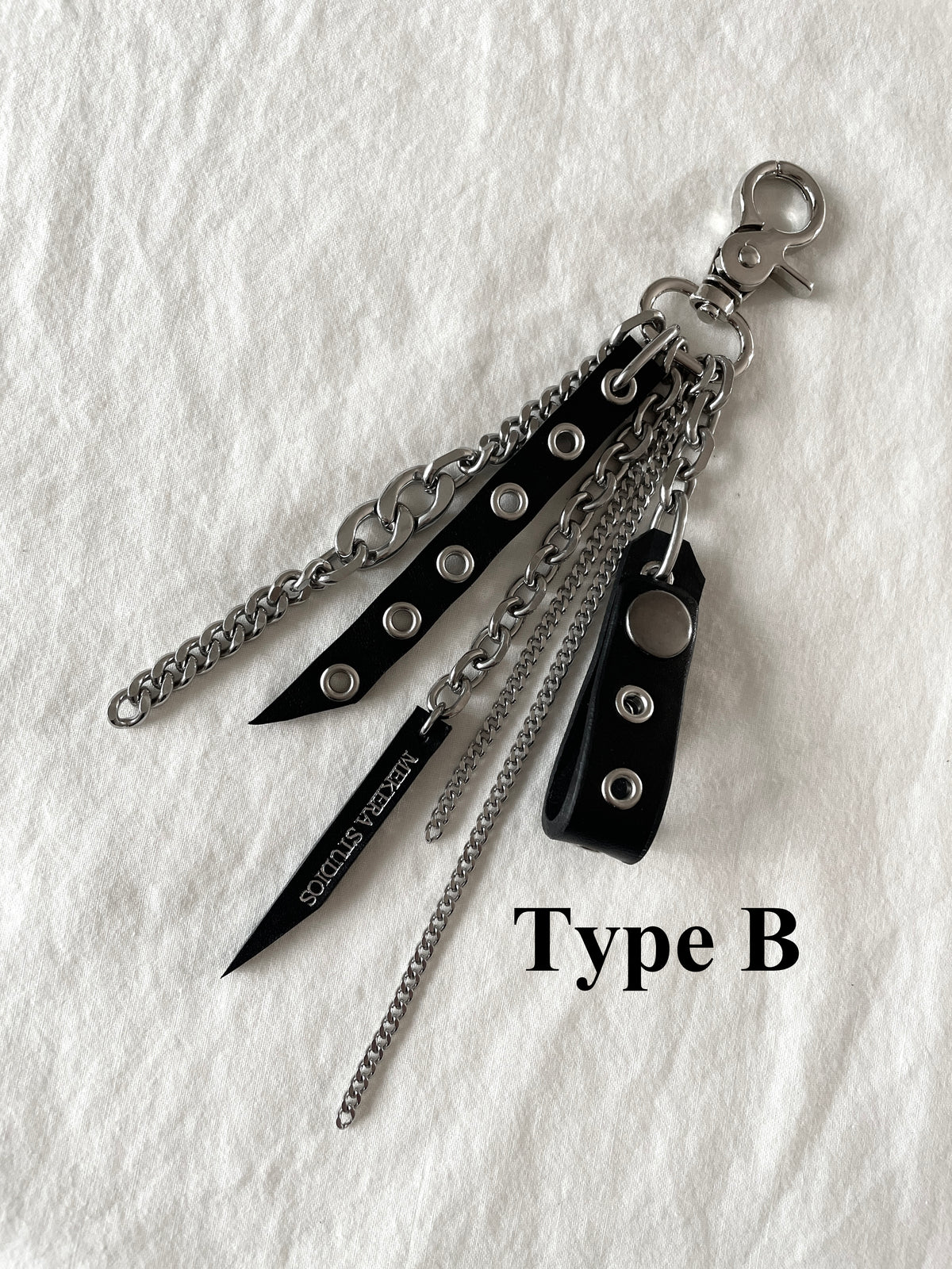 Handcrafted Leather Holder Punk Pants Chain C-7 C-8 limited edition by artisans ー MEKERA STUDIOS