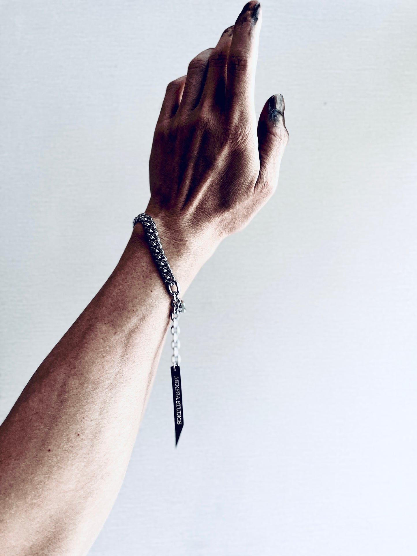 RTB-B2 Chain Bracelet Must have Chunky gold chain link heavy - Ready to basic collection - MEKERA STUDIOS