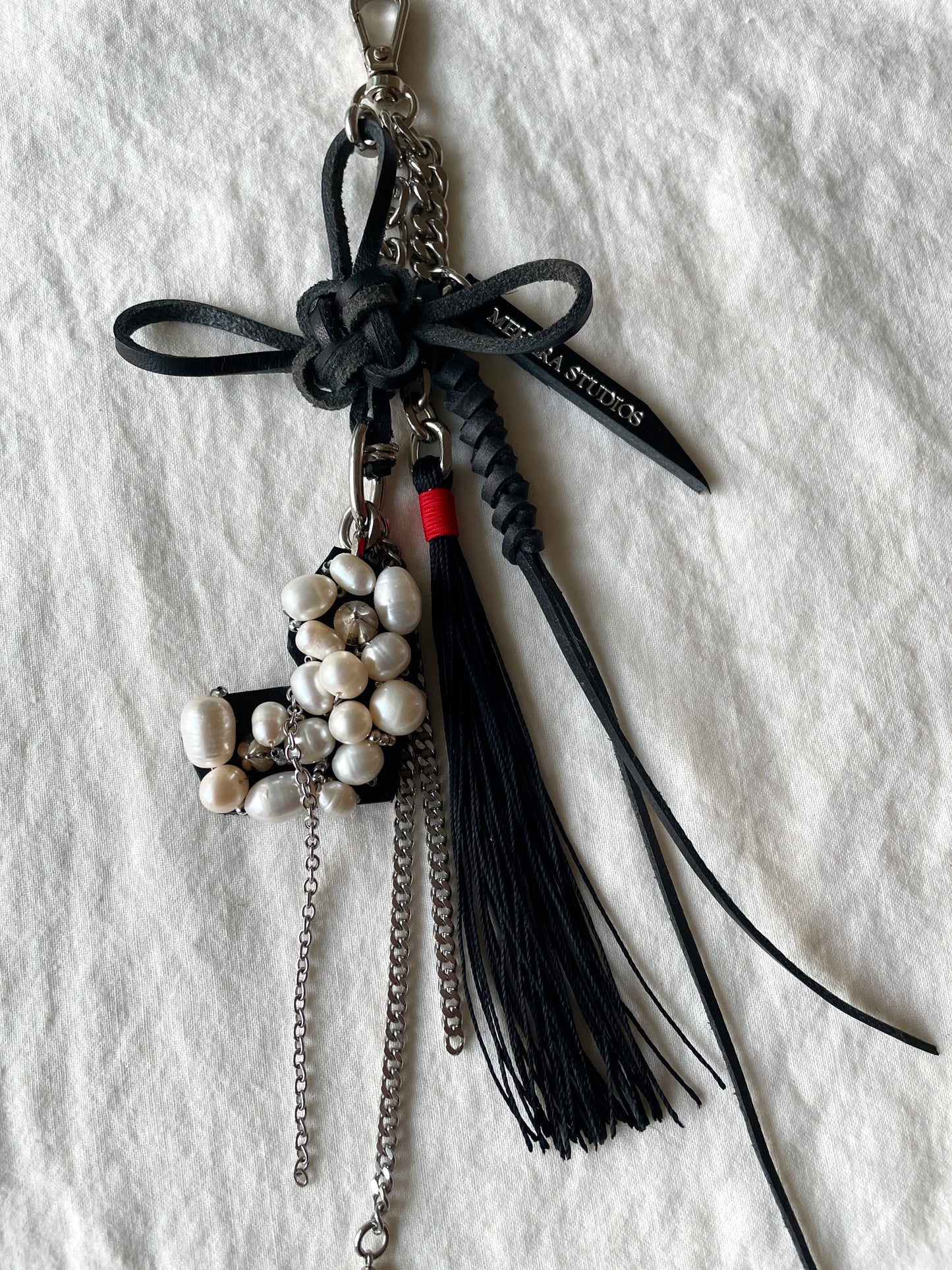 Korean Punk NORIGAE-3 Keychain, Handcrafted Leather knot, limited edition by artisans