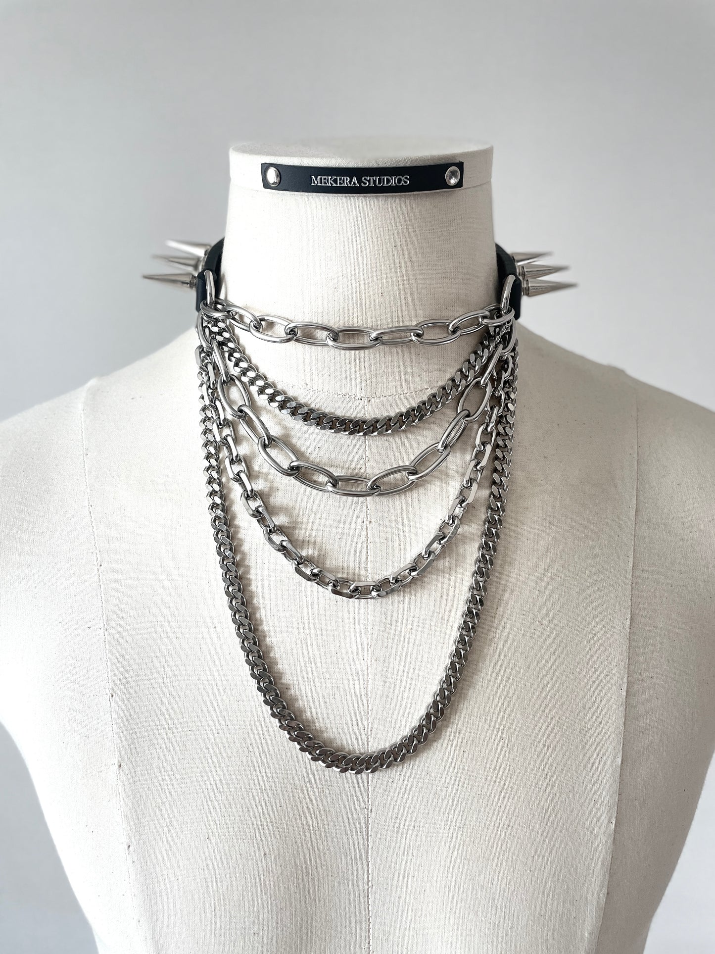 LX6-SPIKES The Choker - MEKERA STUDIOS