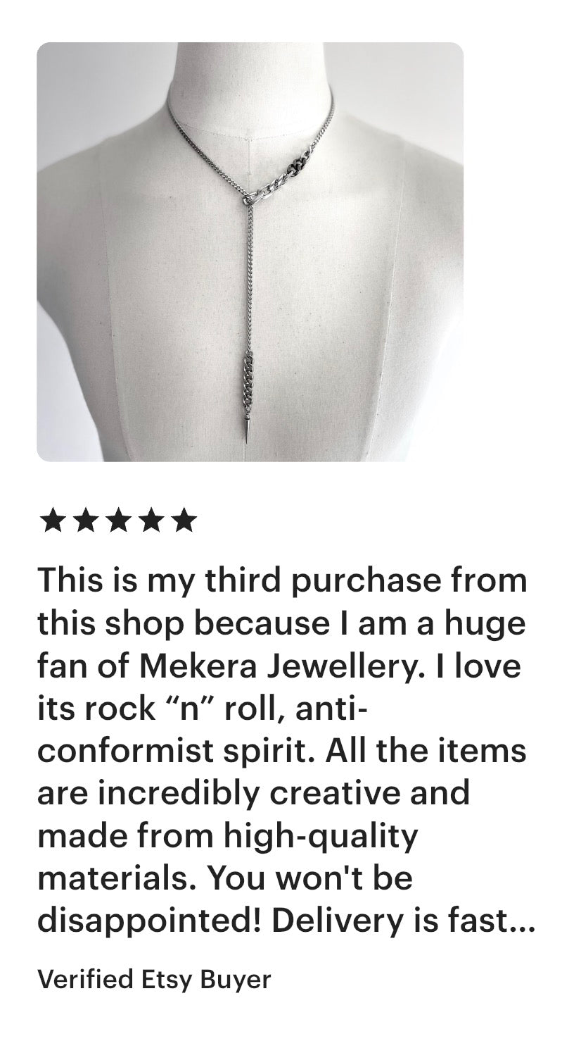 Artistic necklace F-10 Collection-[F] limited edition by artisans ー MEKERA STUDIOS