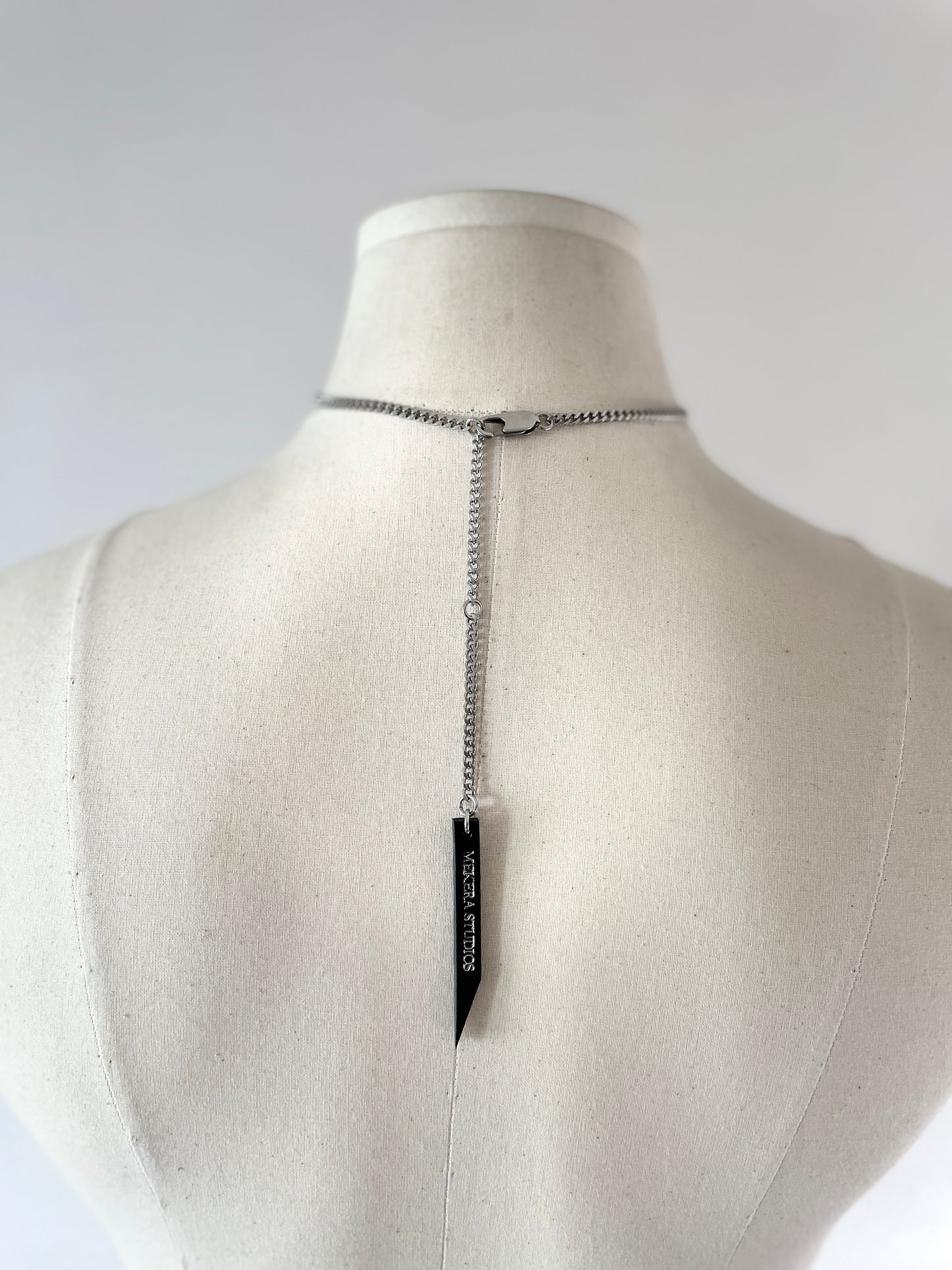 Initial S-5 수•繡•SU collection - Embroider Handcrafted Personal Name Pendants - MEKERA STUDIOS