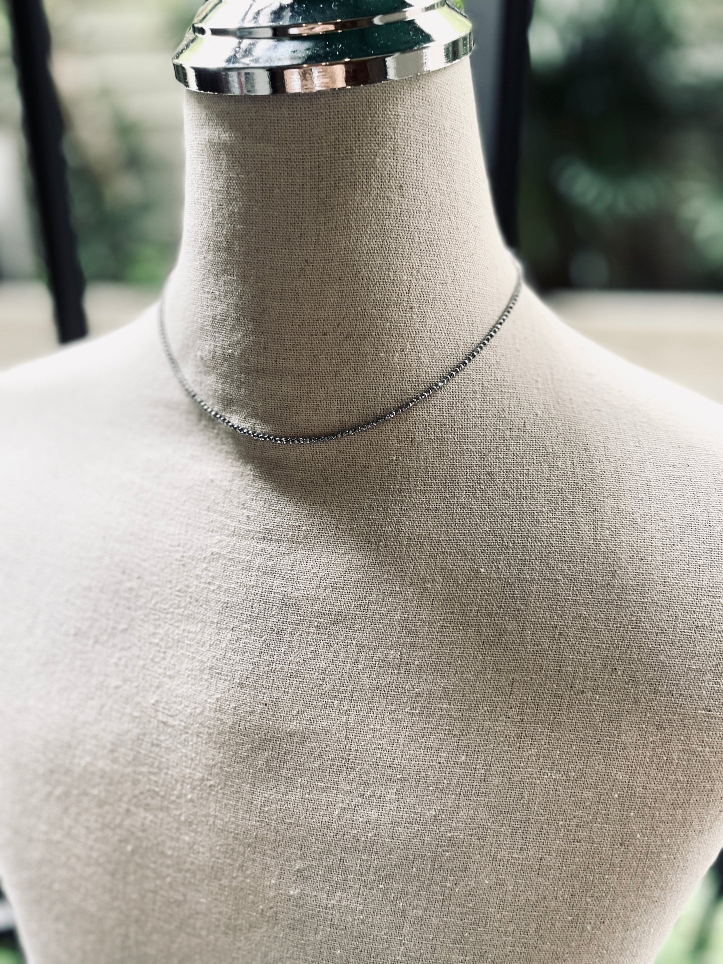 SP2 Sparkling Spinel Y Necklace chain Choker - MEKERA STUDIOS