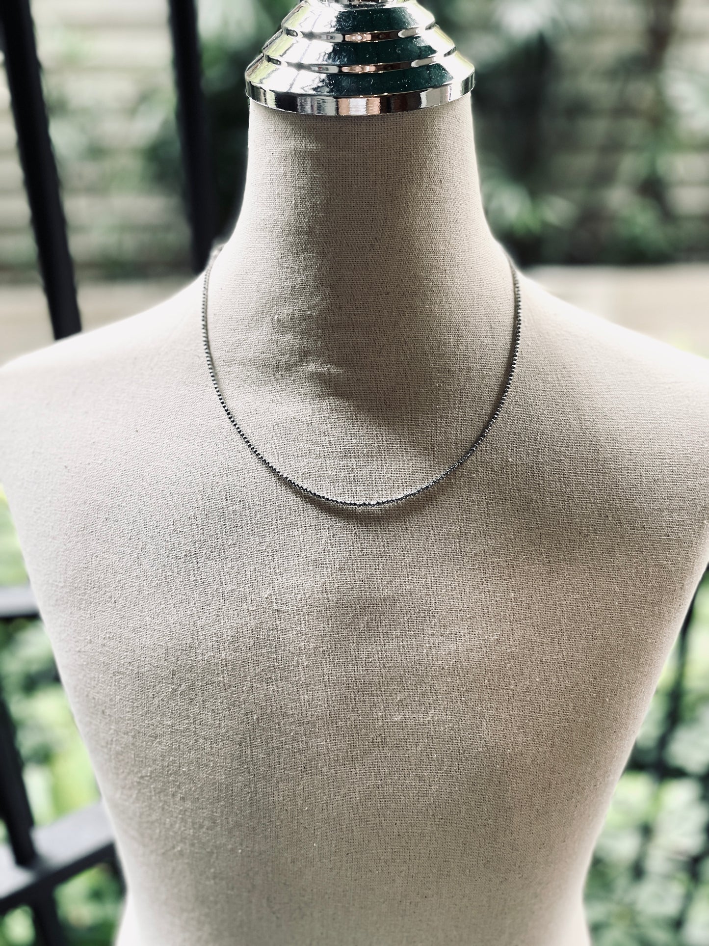 SP2 Sparkling Spinel Y Necklace chain Choker - MEKERA STUDIOS