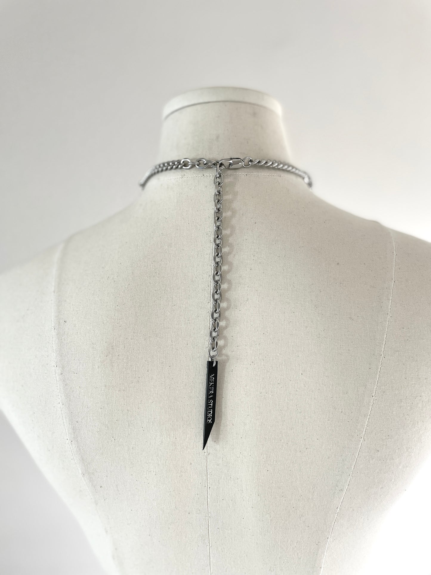 Artistic necklace F-4 Pearl layered Collection-[F] limited edition by artisans ー MEKERA STUDIOS