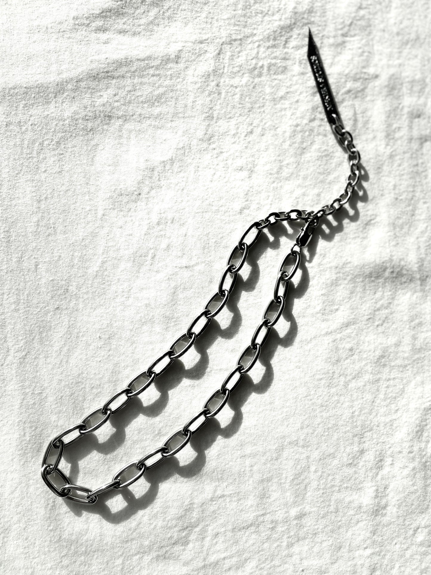 Chunky Link Chain Necklace Stainless steel RTB-N6 - MEKERA STUDIOS
