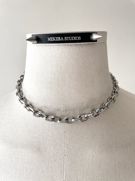 Cable Link Chain Necklace Stainless steel RTB-N5 - MEKERA STUDIOS
