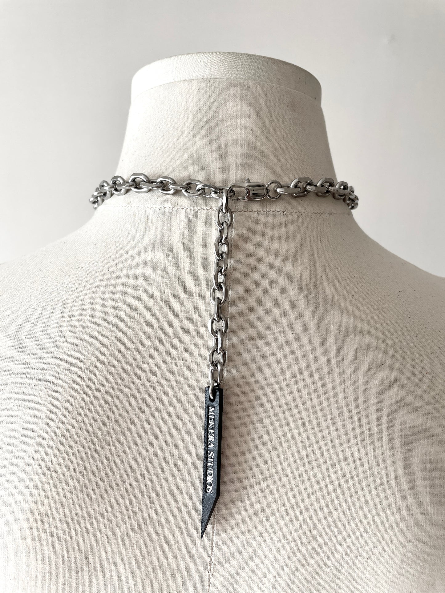 Cable Link Chain Necklace Stainless steel RTB-N5 - MEKERA STUDIOS