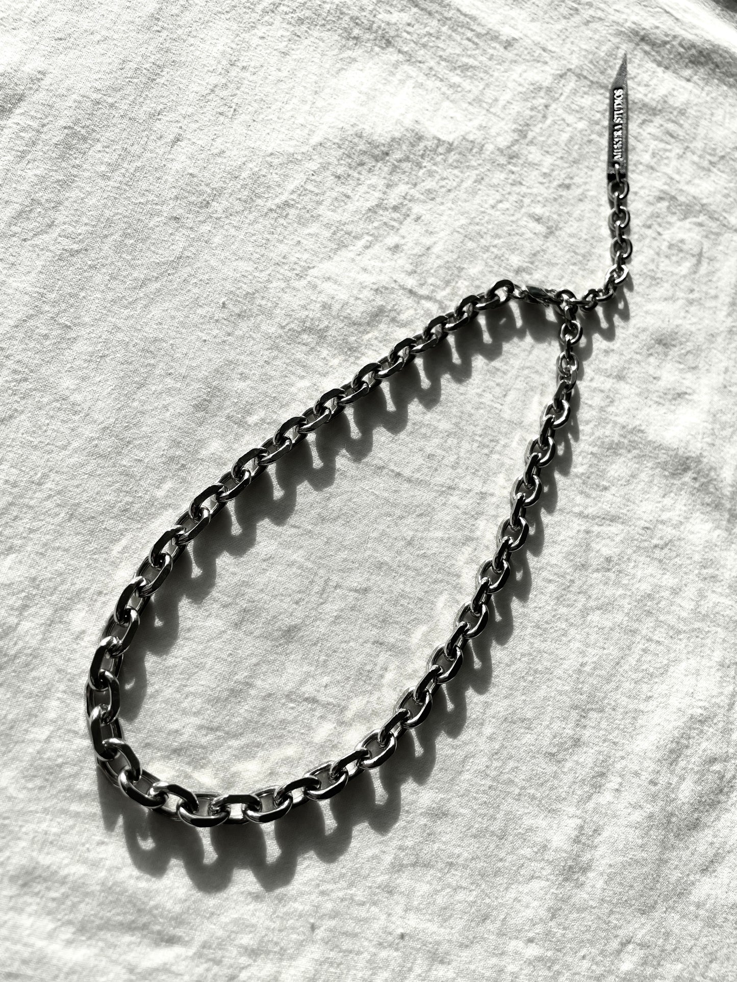 Cable Link Chain Necklace Stainless steel RTB-N5 - MEKERA STUDIOS