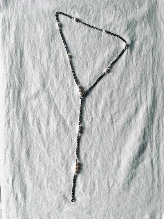 Artistic necklace F-14 Pearl Choker Collection-[F] limited edition by artisans ー MEKERA STUDIOS