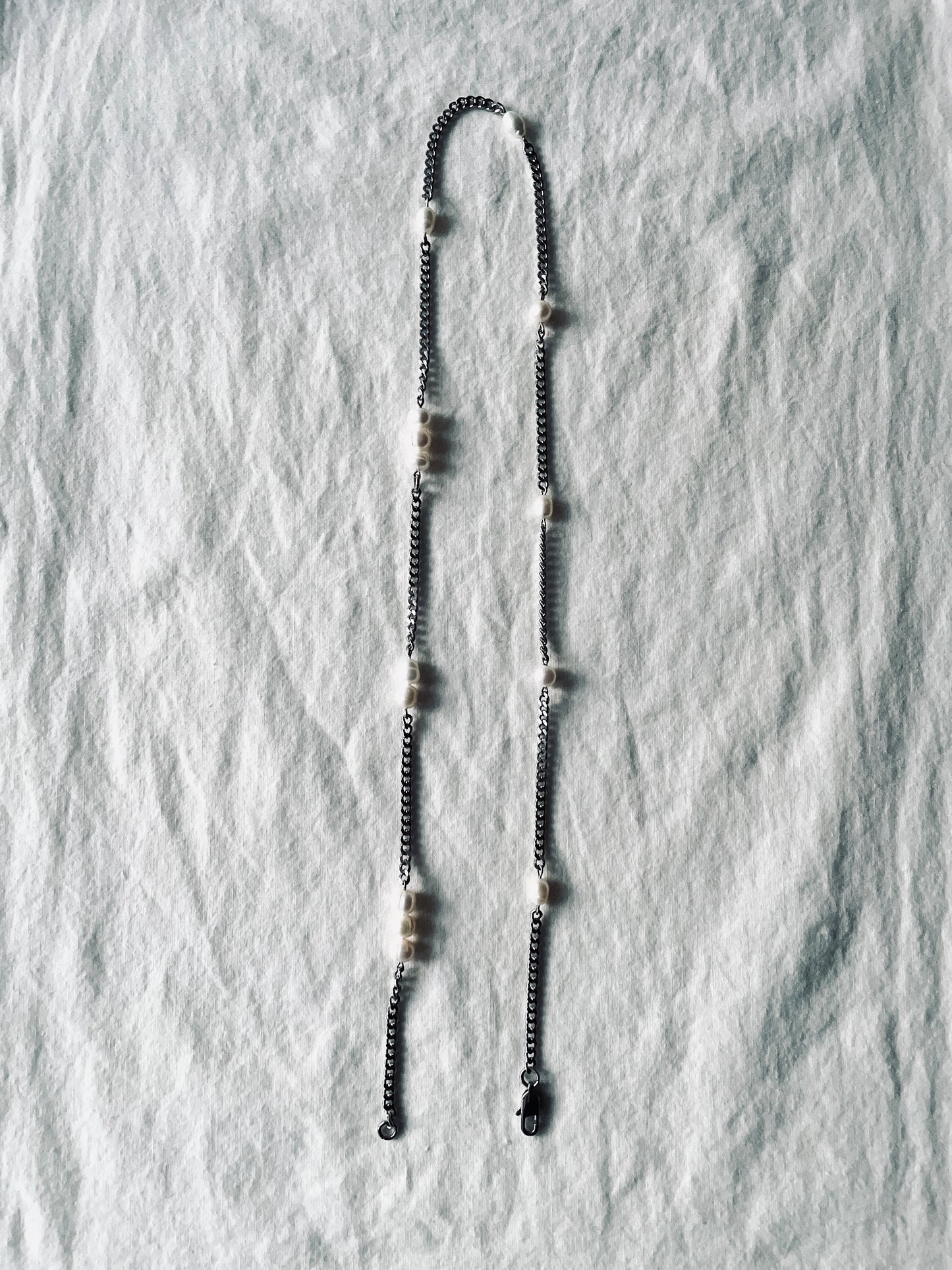 Artistic necklace F-14 Pearl Choker Collection-[F] limited edition by artisans ー MEKERA STUDIOS