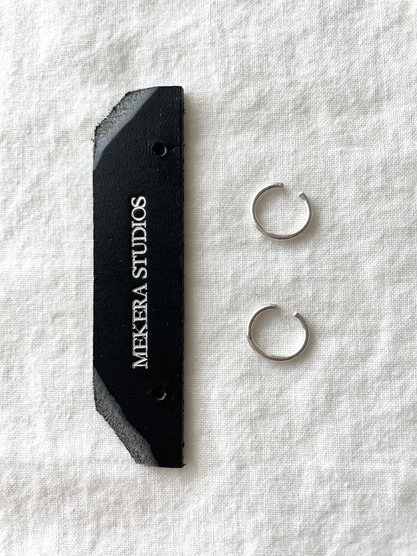 Handcrafted Sterling Silver Ear Cuff Piercing Earrings SV-1