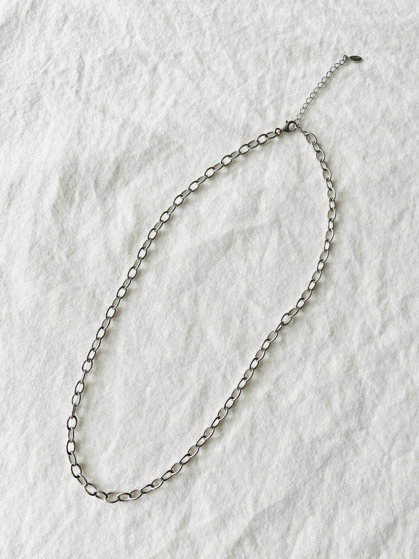 925 Sterling Silver Chain Necklace, Minimalist Everyday Layering Jewelry