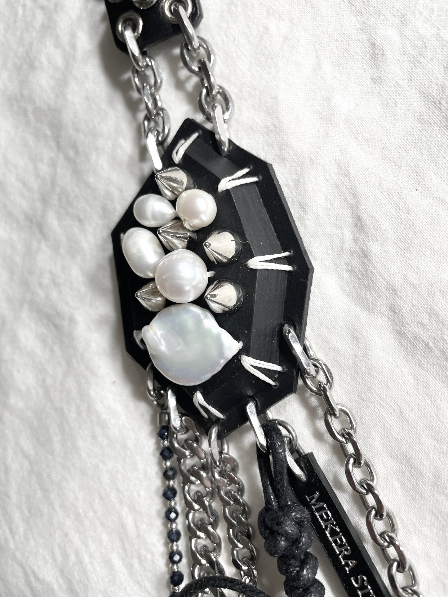 Korean Punk NORIGAE Keychain, Handcrafted Leather knot, limited edition by artisans