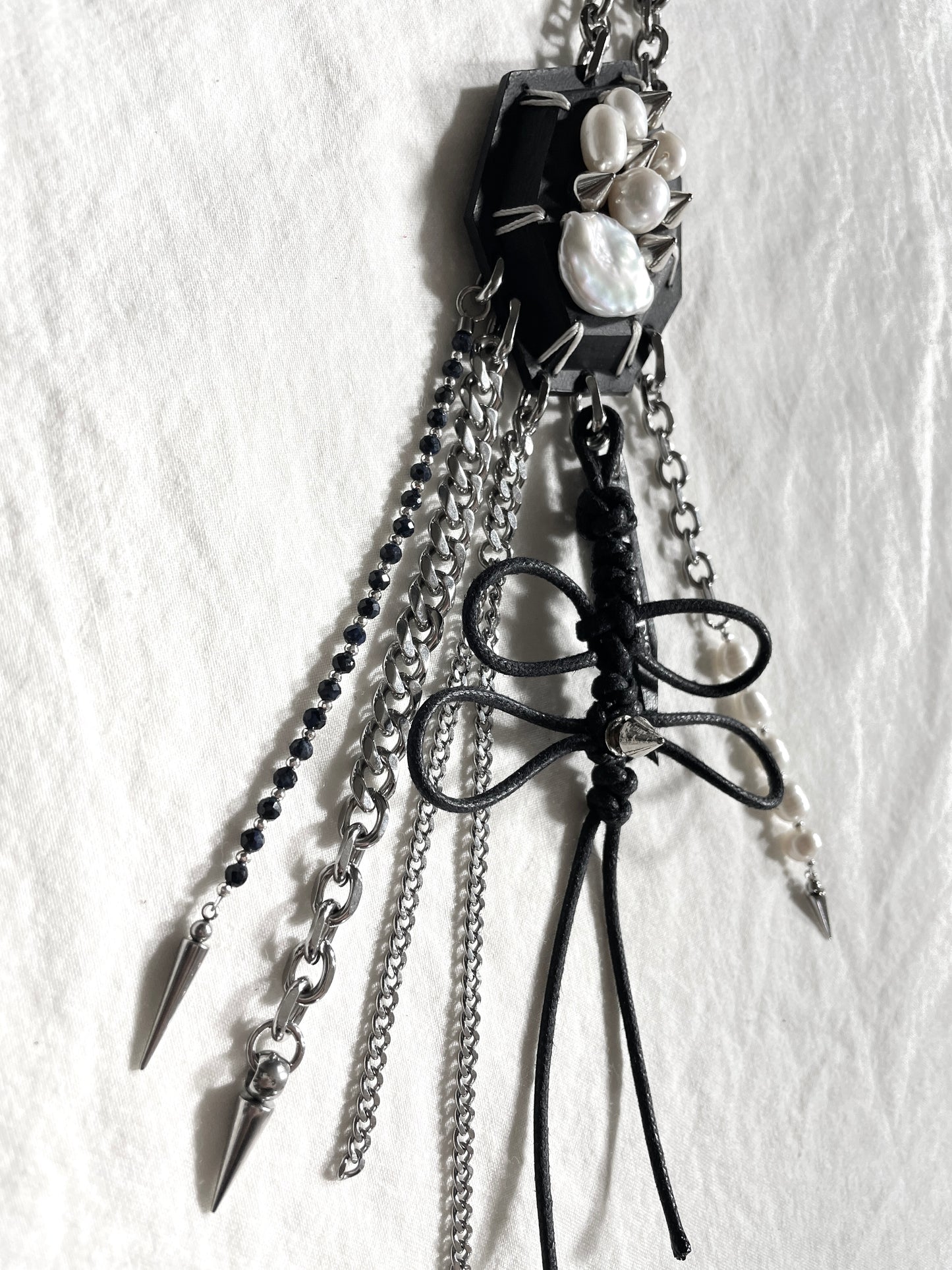 Korean Punk NORIGAE Keychain, Handcrafted Leather knot, limited edition by artisans