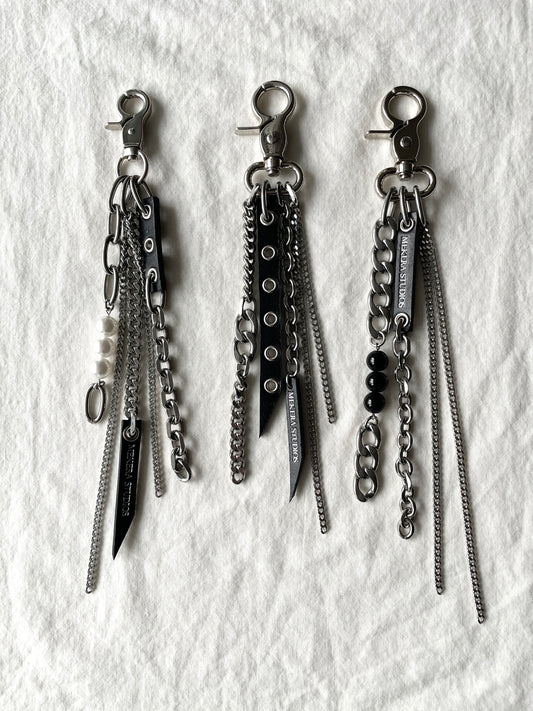 Handcrafted Keychain C-2 limited edition by artisans ー MEKERA STUDIOS