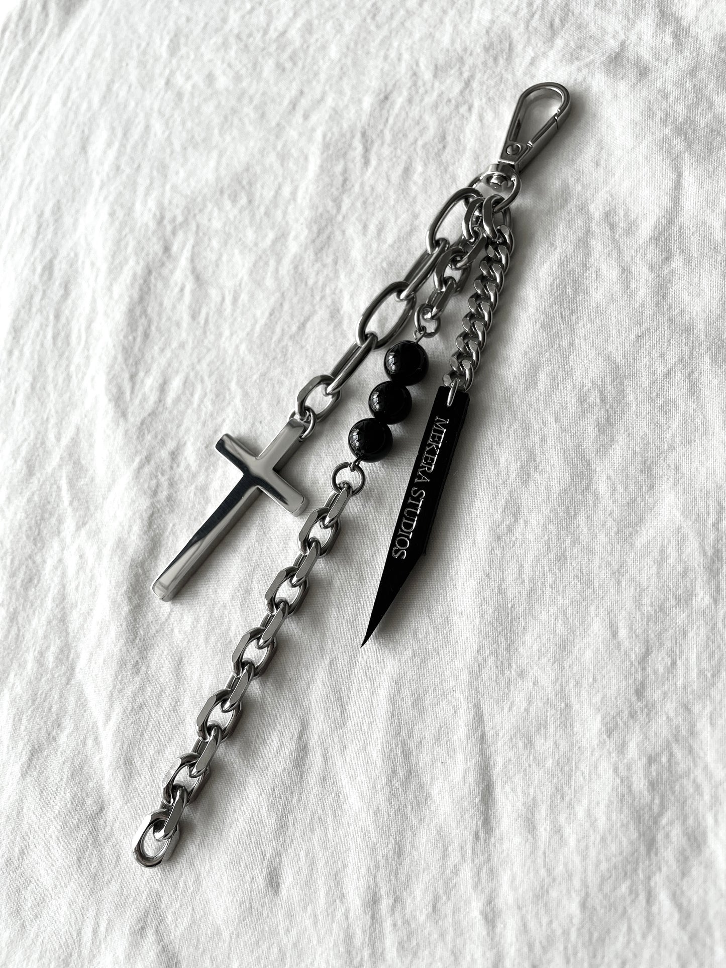 Handcrafted Keychain C-3 limited edition by artisans ー MEKERA STUDIOS