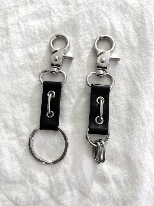 Handcrafted Leather Keychain C-4 limited edition by artisans ー MEKERA STUDIOS