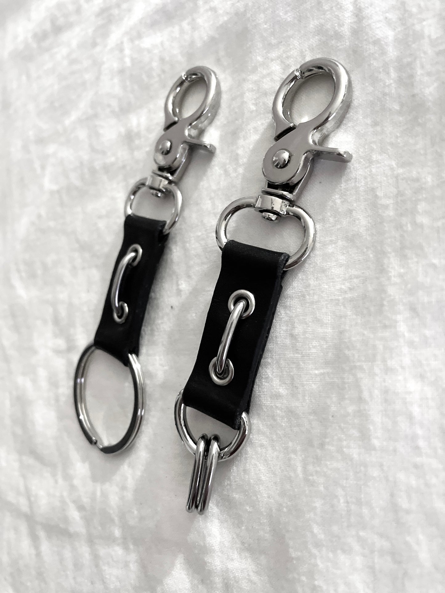 Handcrafted Leather Keychain C-4 limited edition by artisans ー MEKERA STUDIOS