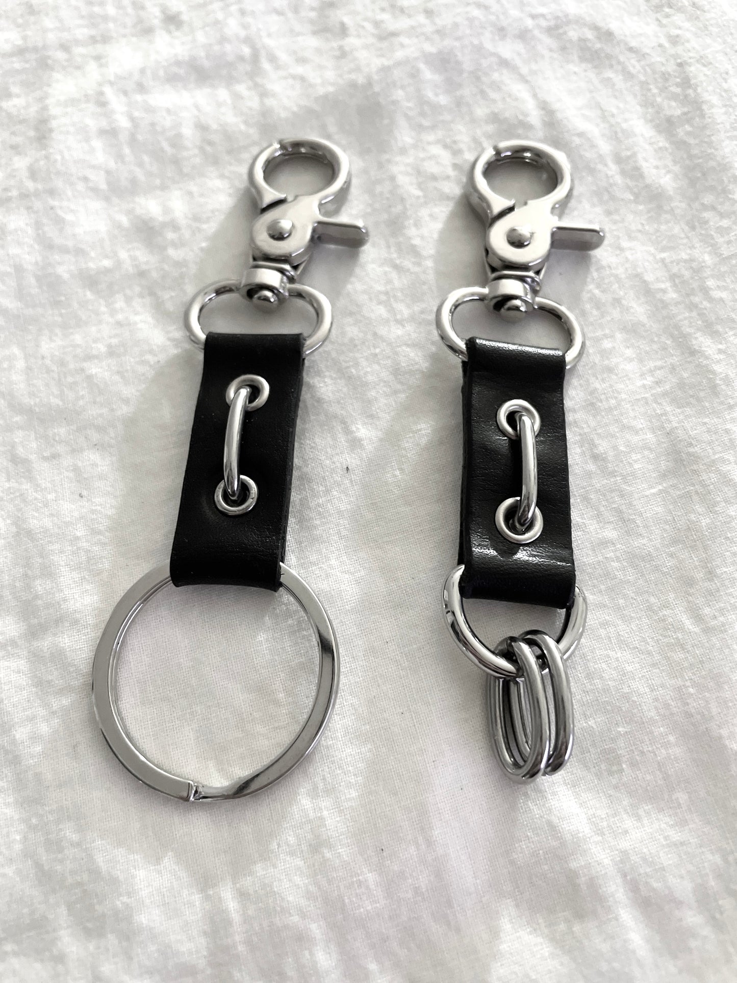 Handcrafted Leather Keychain C-4 limited edition by artisans ー MEKERA STUDIOS