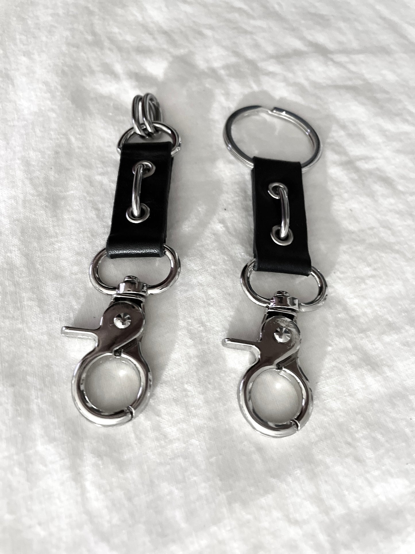 Handcrafted Leather Keychain C-4 limited edition by artisans ー MEKERA STUDIOS