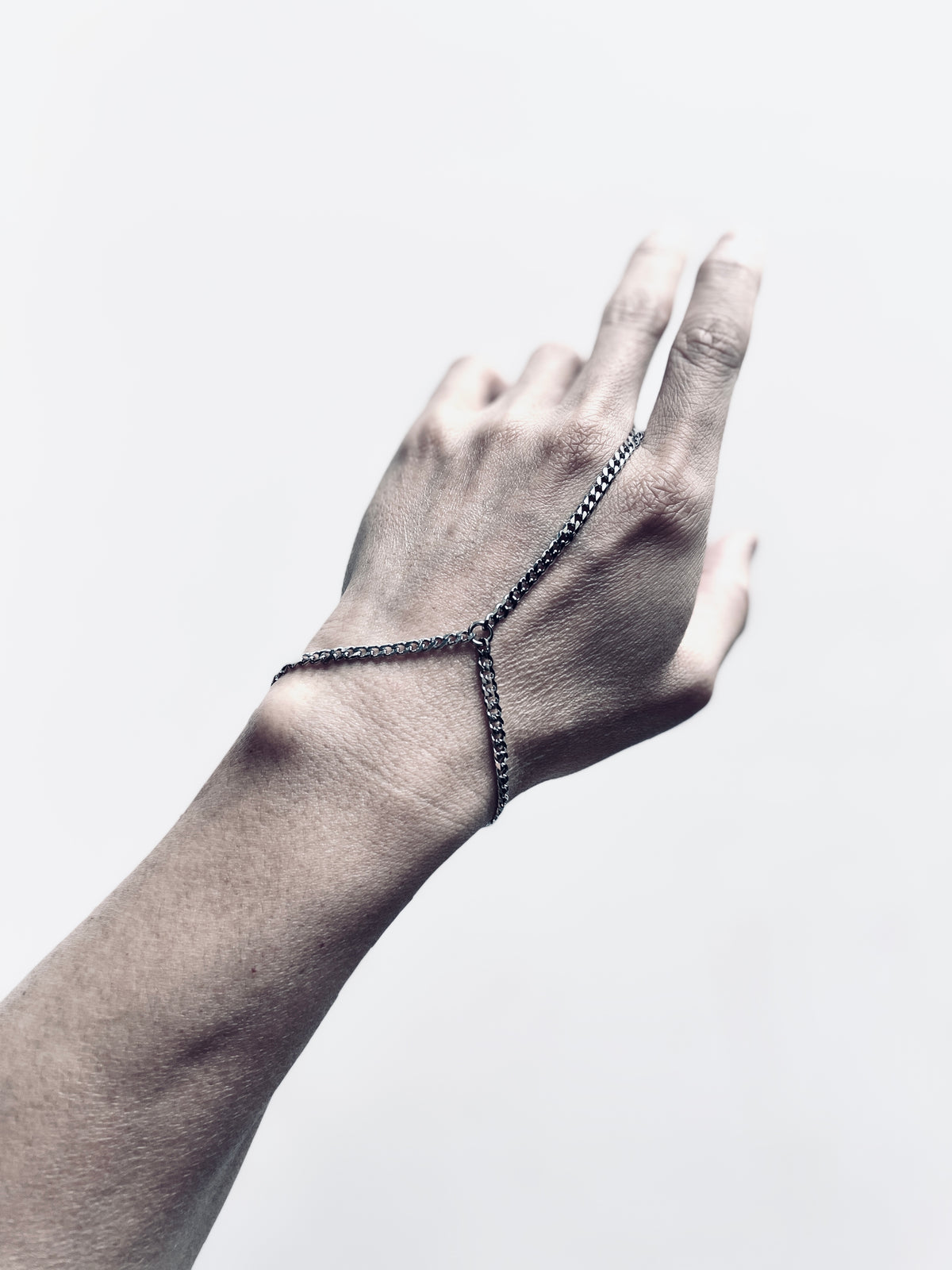 Y Bracelet Layered Stainless steel Hand Chain -  BS4