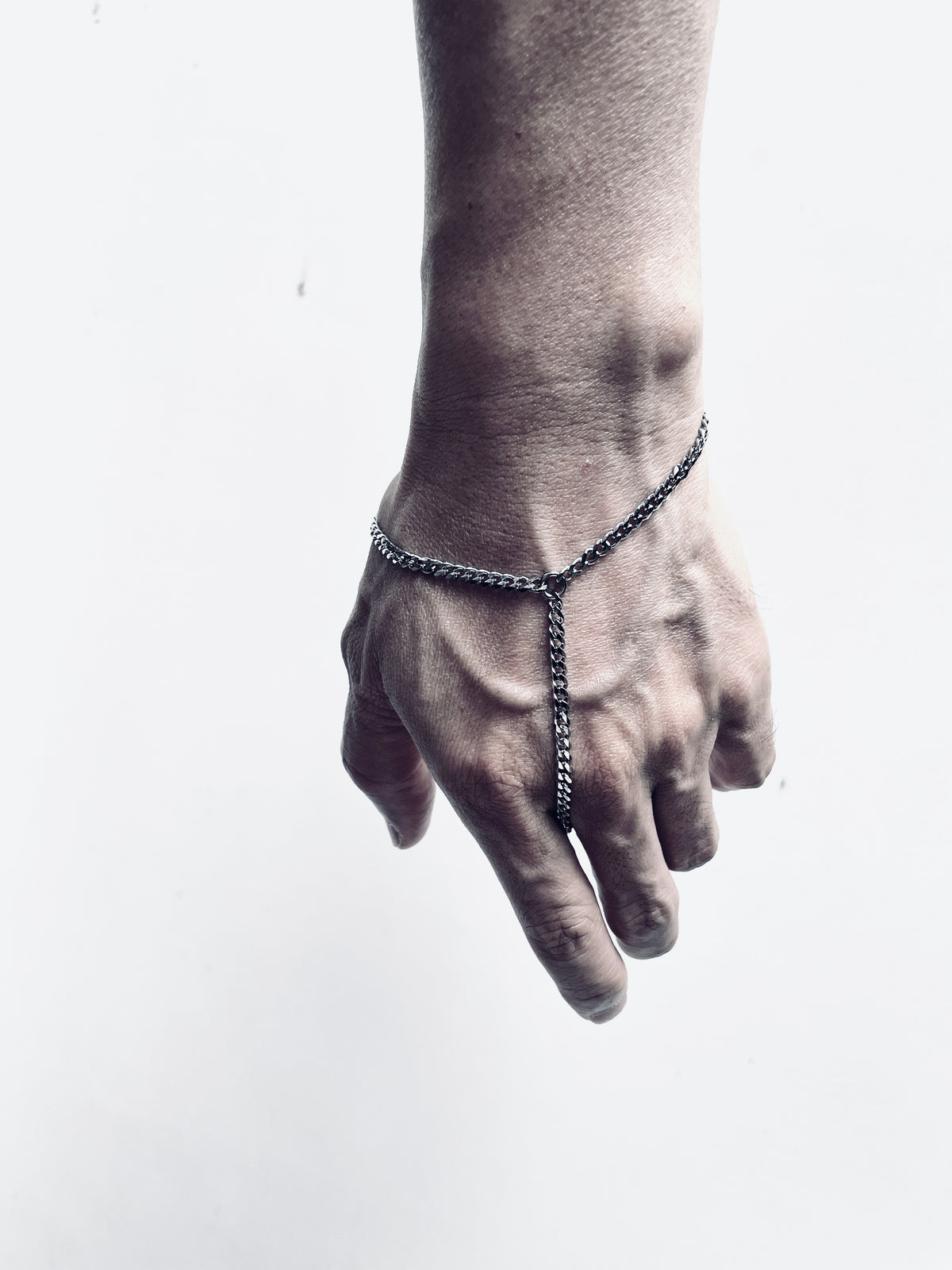 Y Bracelet Layered Stainless steel Hand Chain -  BS4
