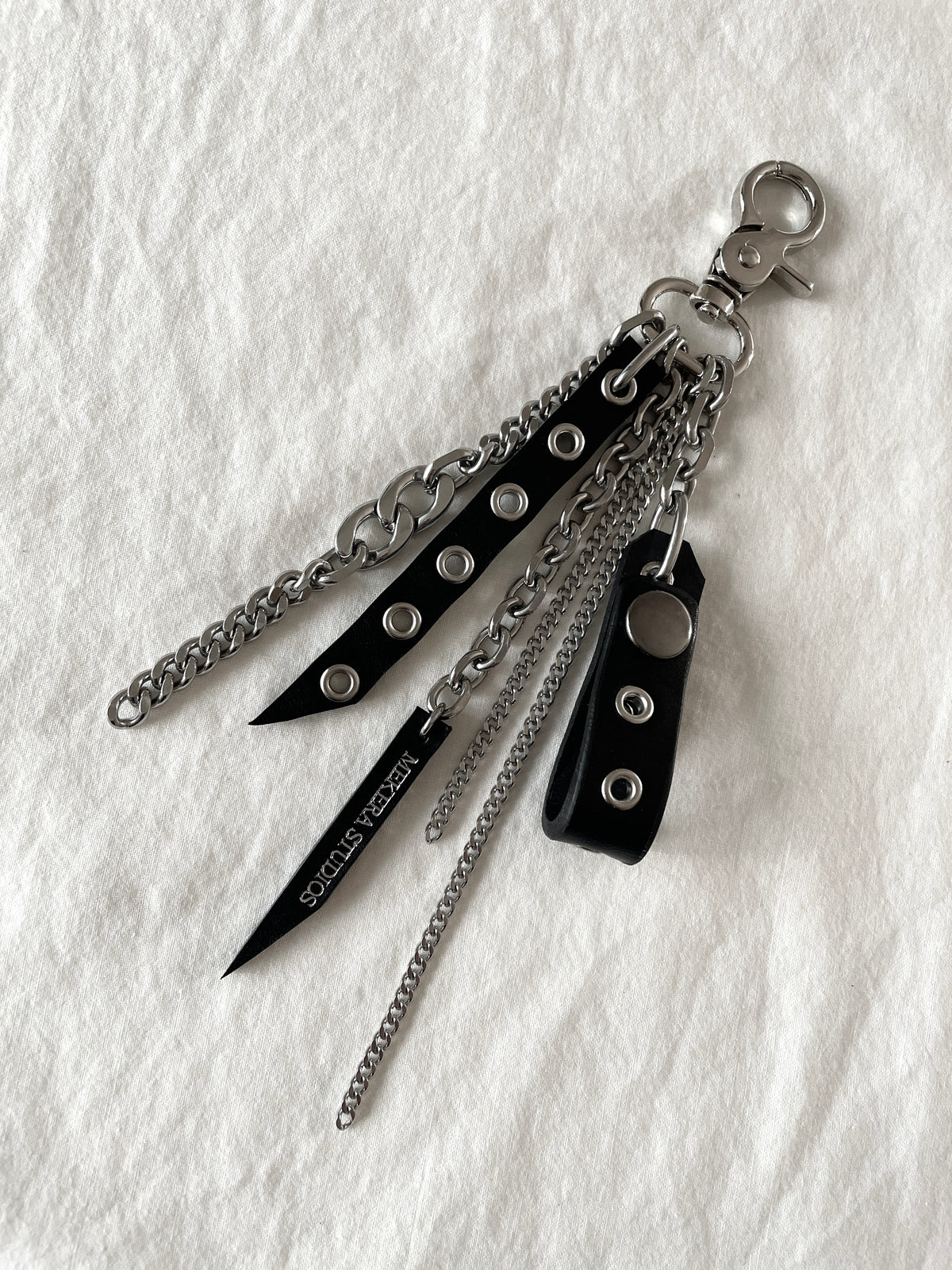 Handcrafted Leather Holder Punk Pants Chain C-7 C-8 limited edition by artisans ー MEKERA STUDIOS